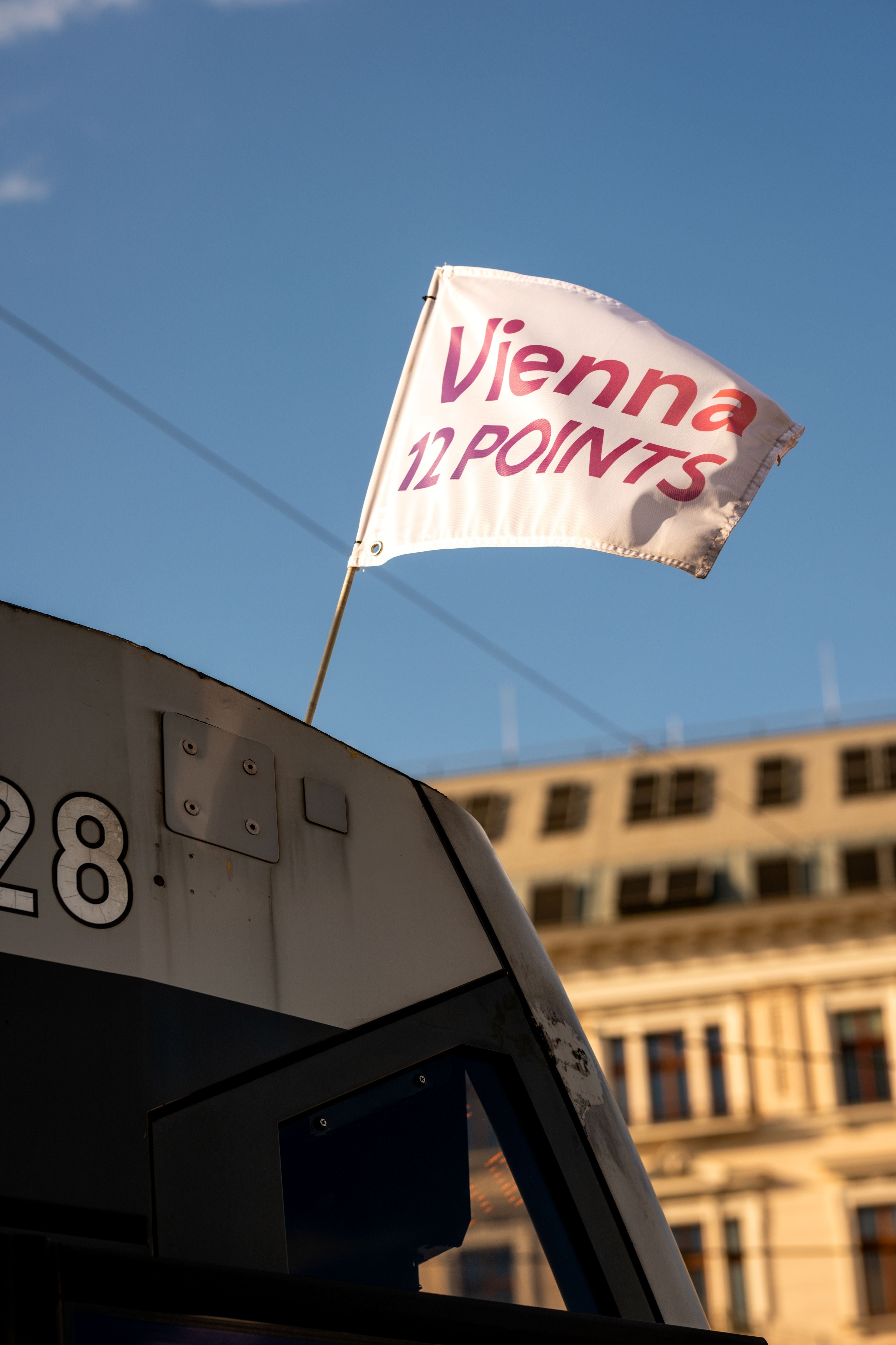 ESC Flagge - Wiener Linien