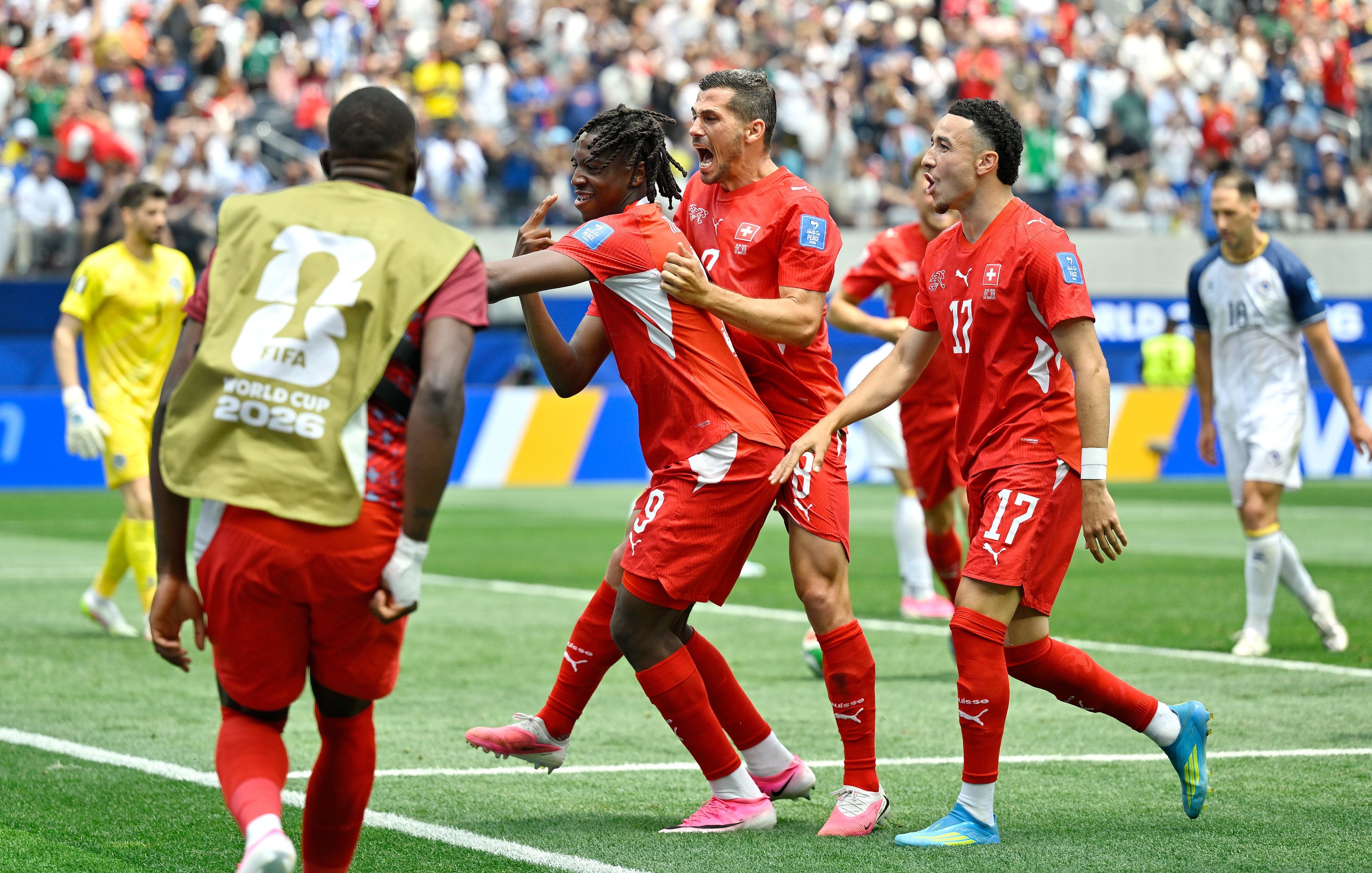 Schweizer Jubel in L.A.