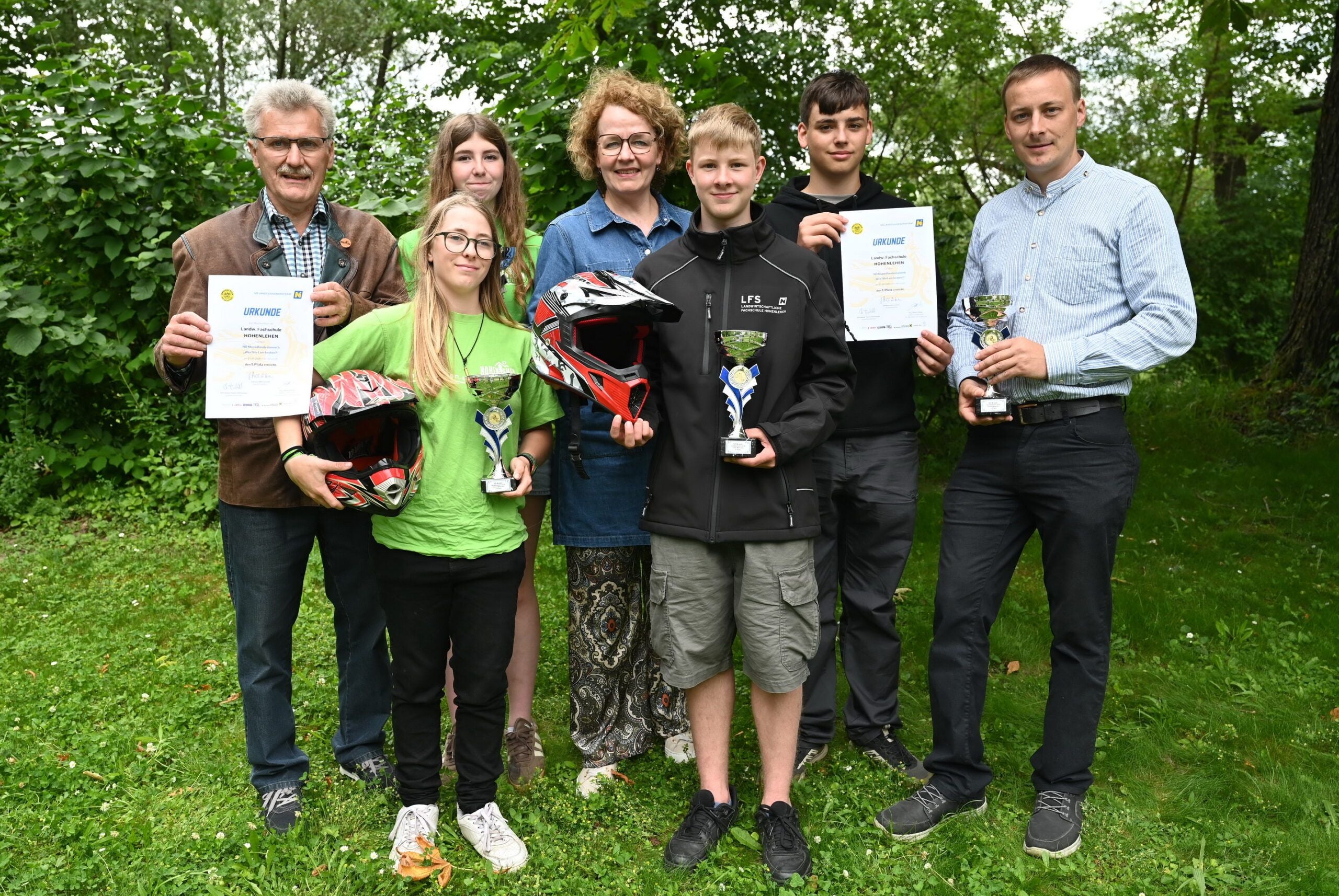 Bildungs-Landesrätin Christiane Teschl-Hofmeister (ÖVP) gratulierte der Bergbauernschule Hohenlehen.