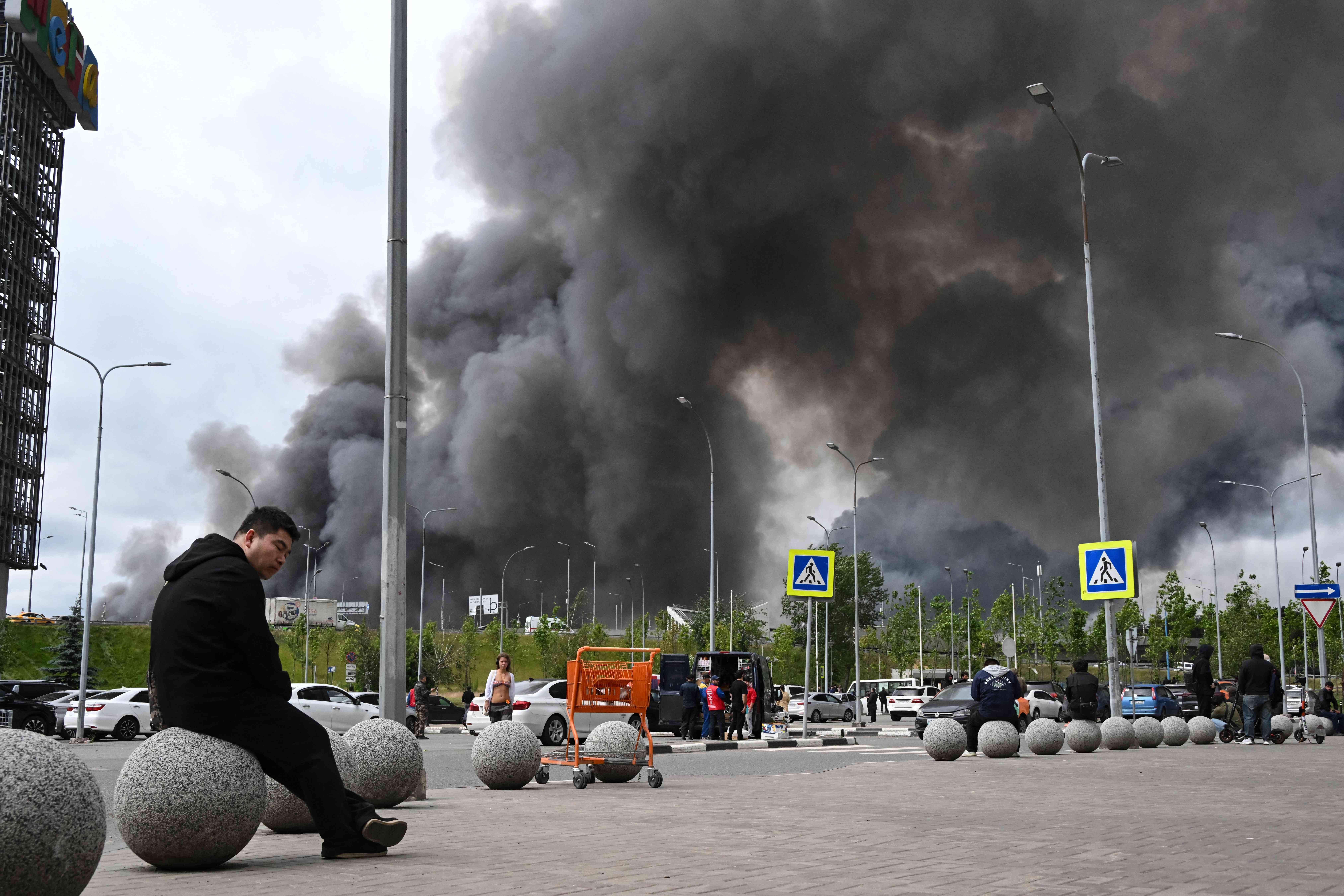 Ukraine-Drohnenangriff auf Moskau