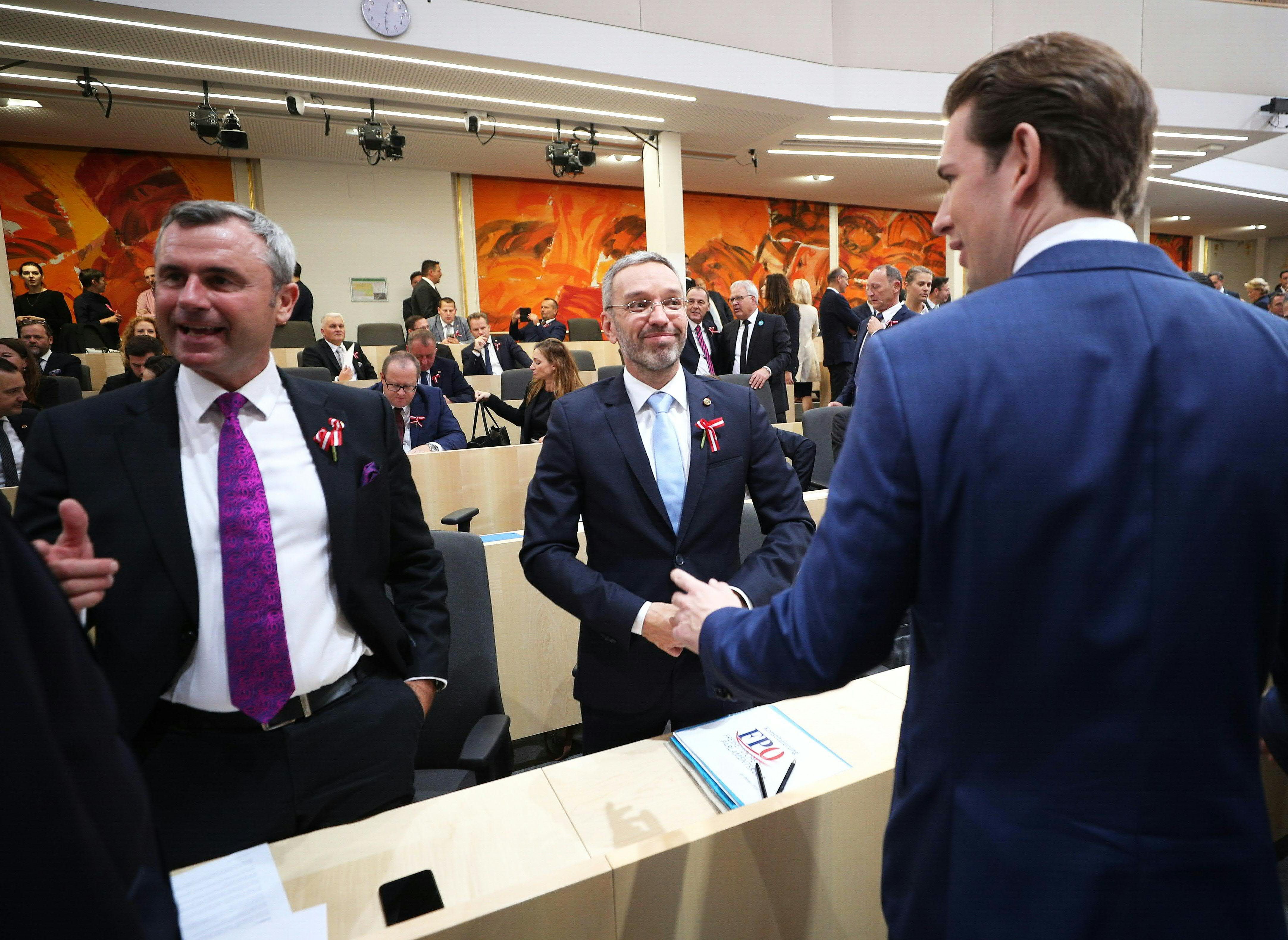 Herbert Kickl und Sebastian Kurz (Archivbild)
