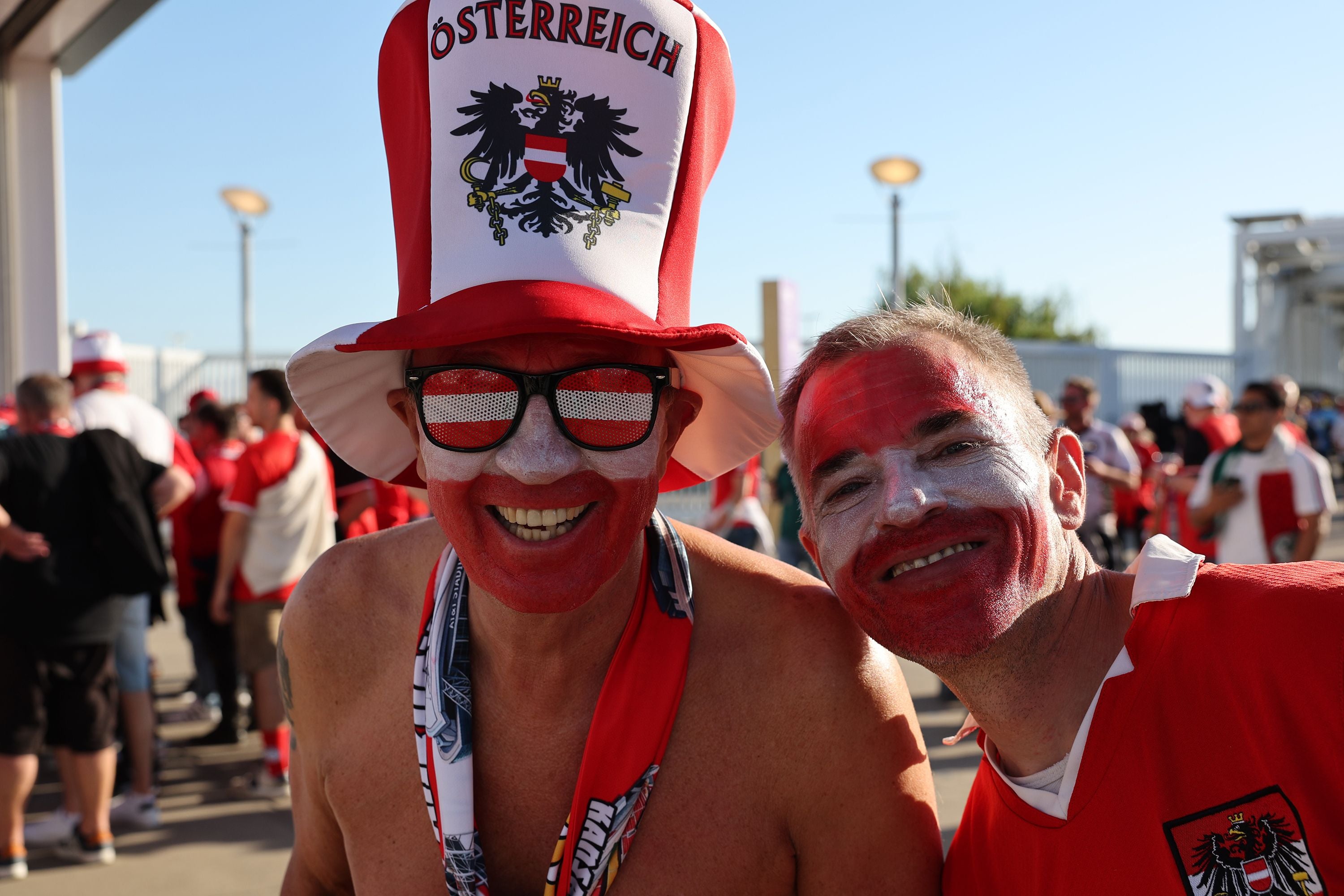 Österreich-Fans machten San Francisco unsicher