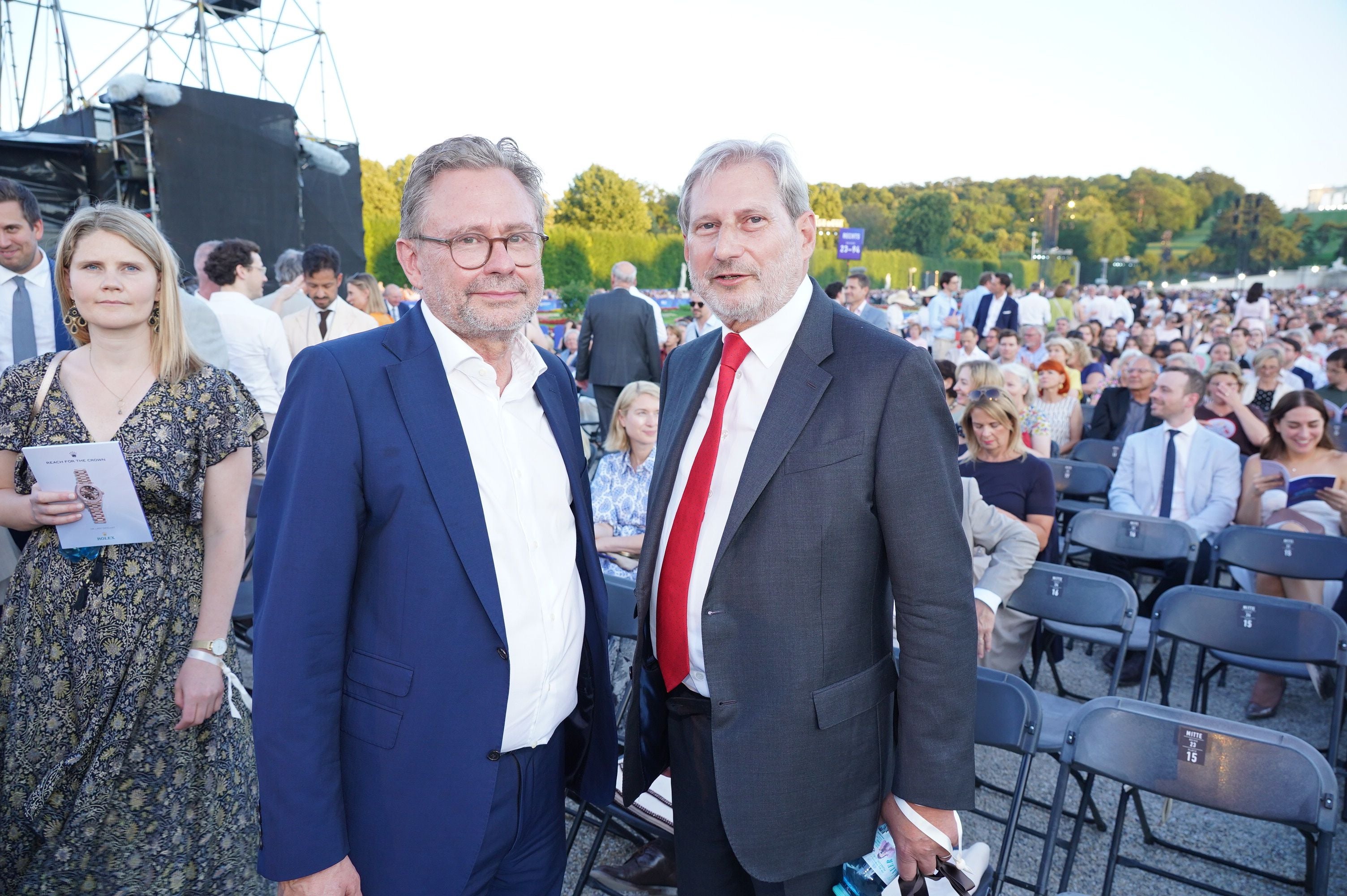 Alexander Wrabetz und Johannes Hahn