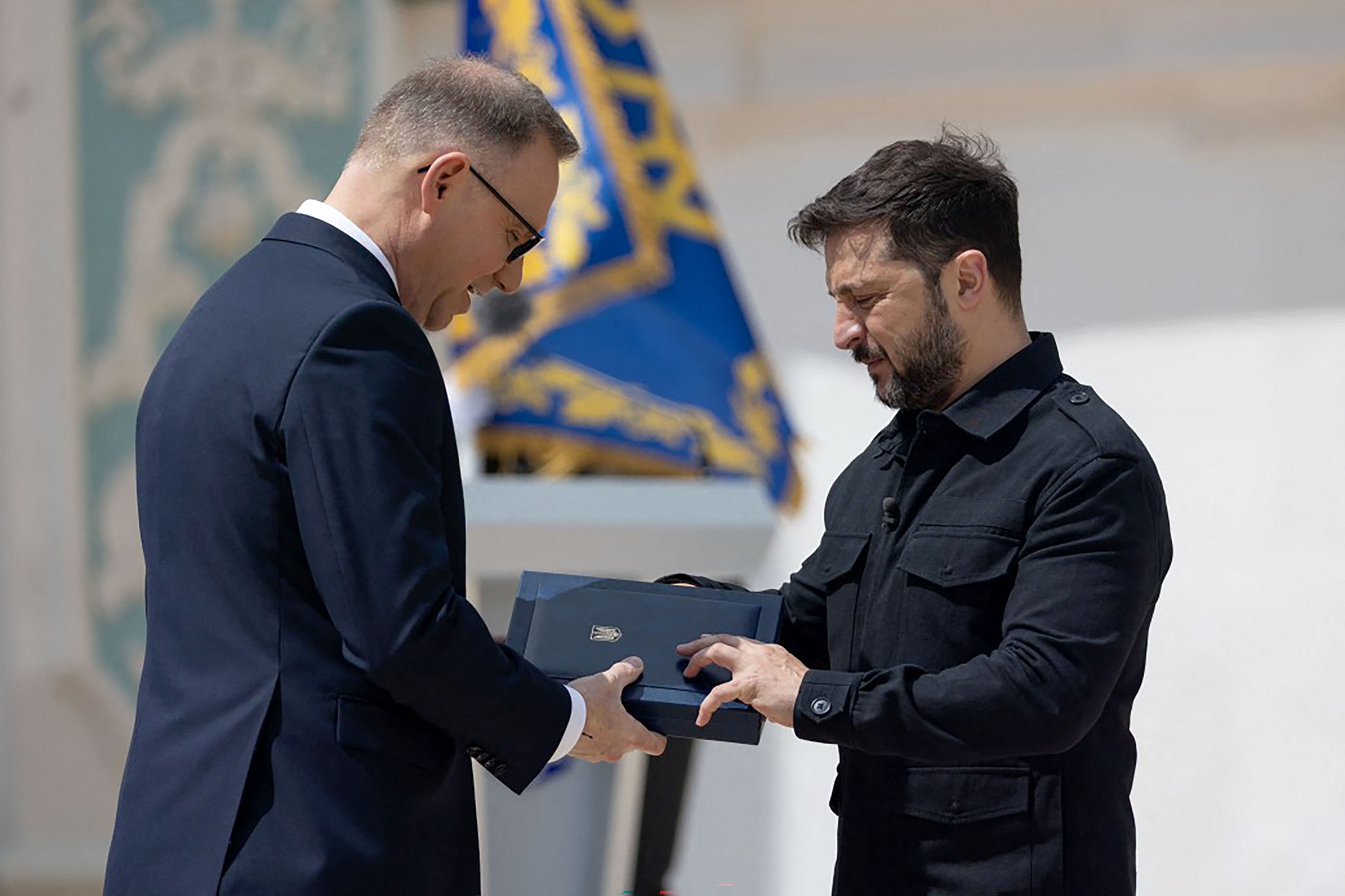 Selenskyj und Duda