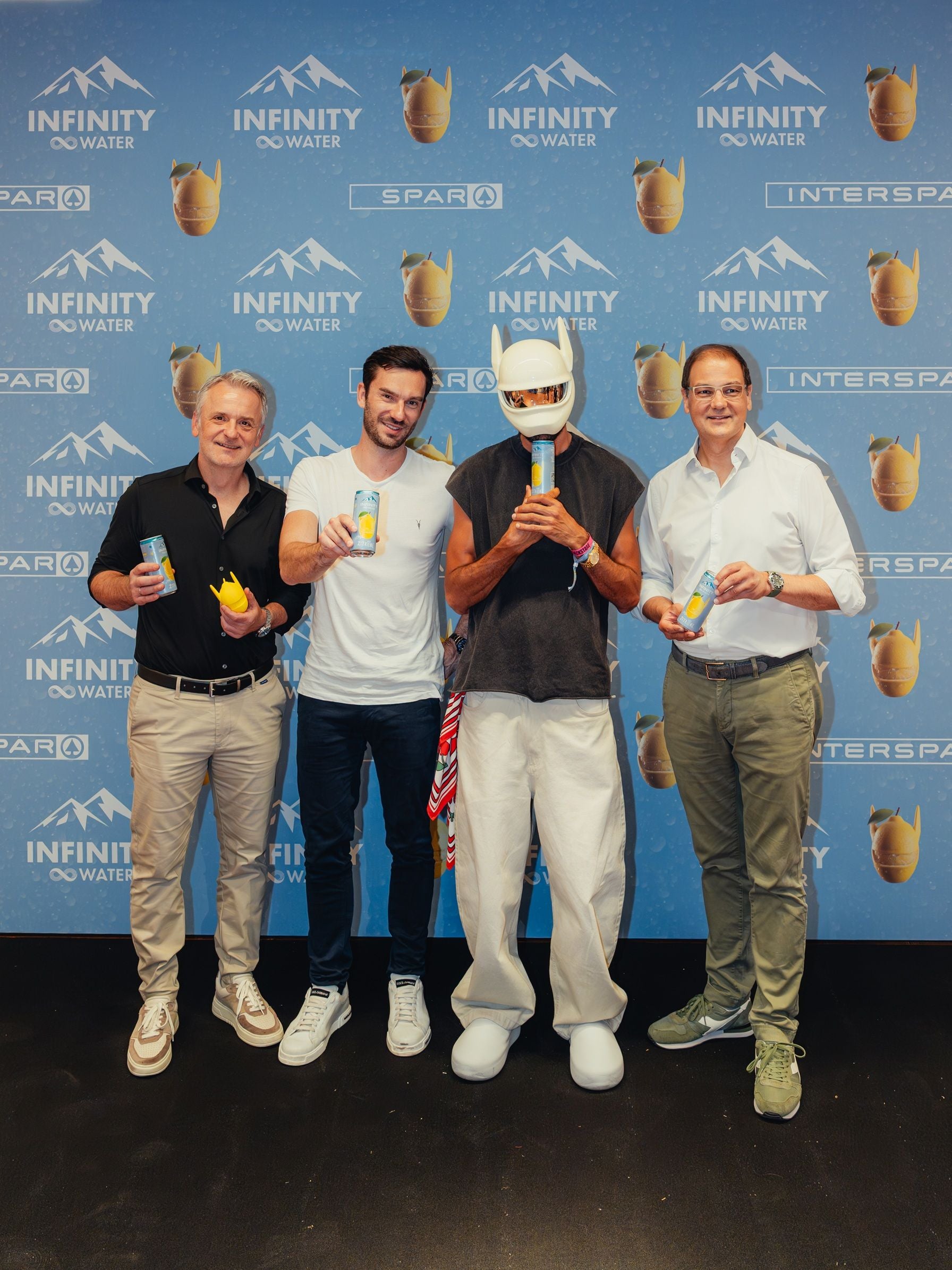 Harald Doppler, Walter Scherb, Cro und Johannes Holzleitner