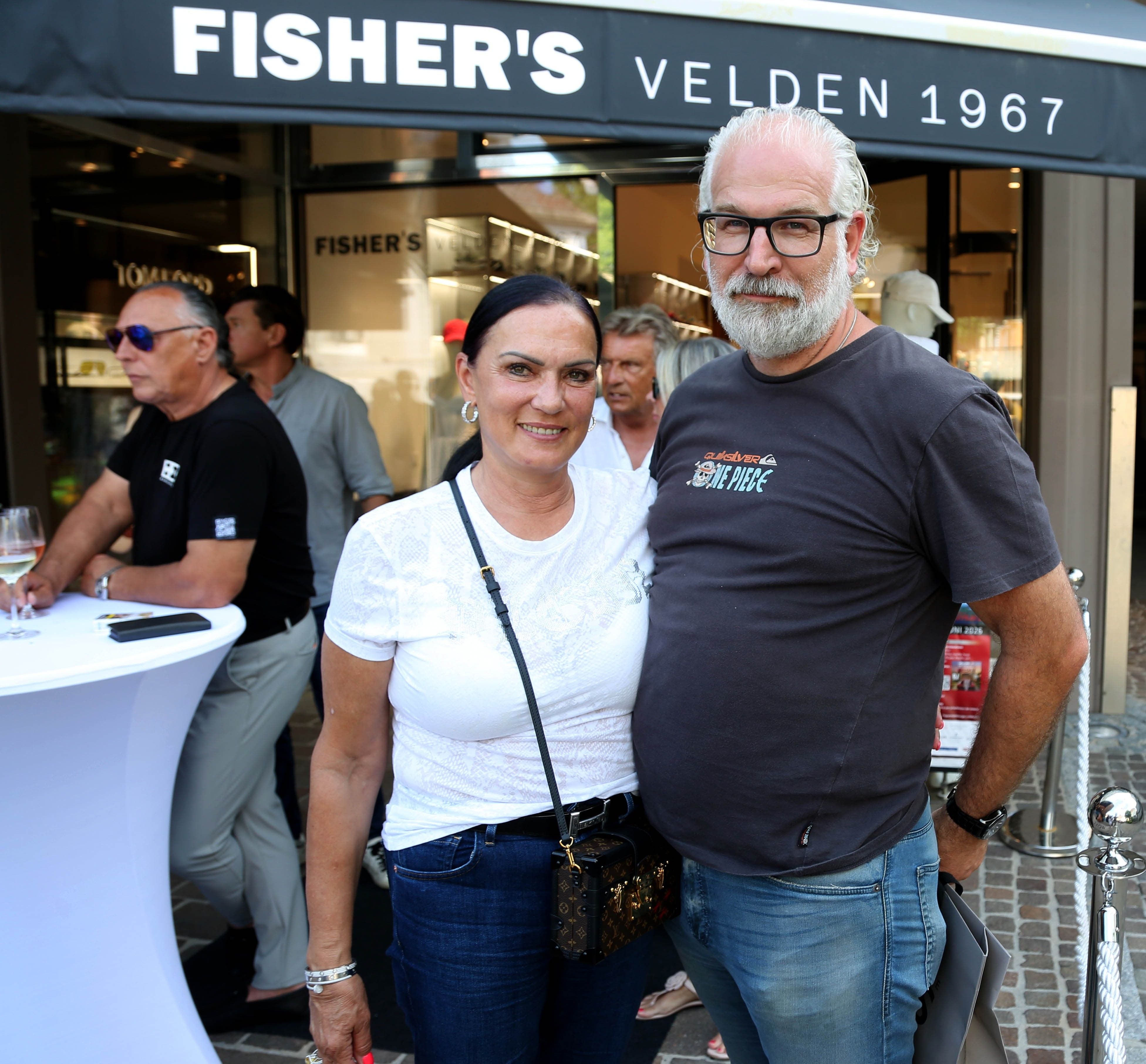 Brigitte Glock mit Freund Georg