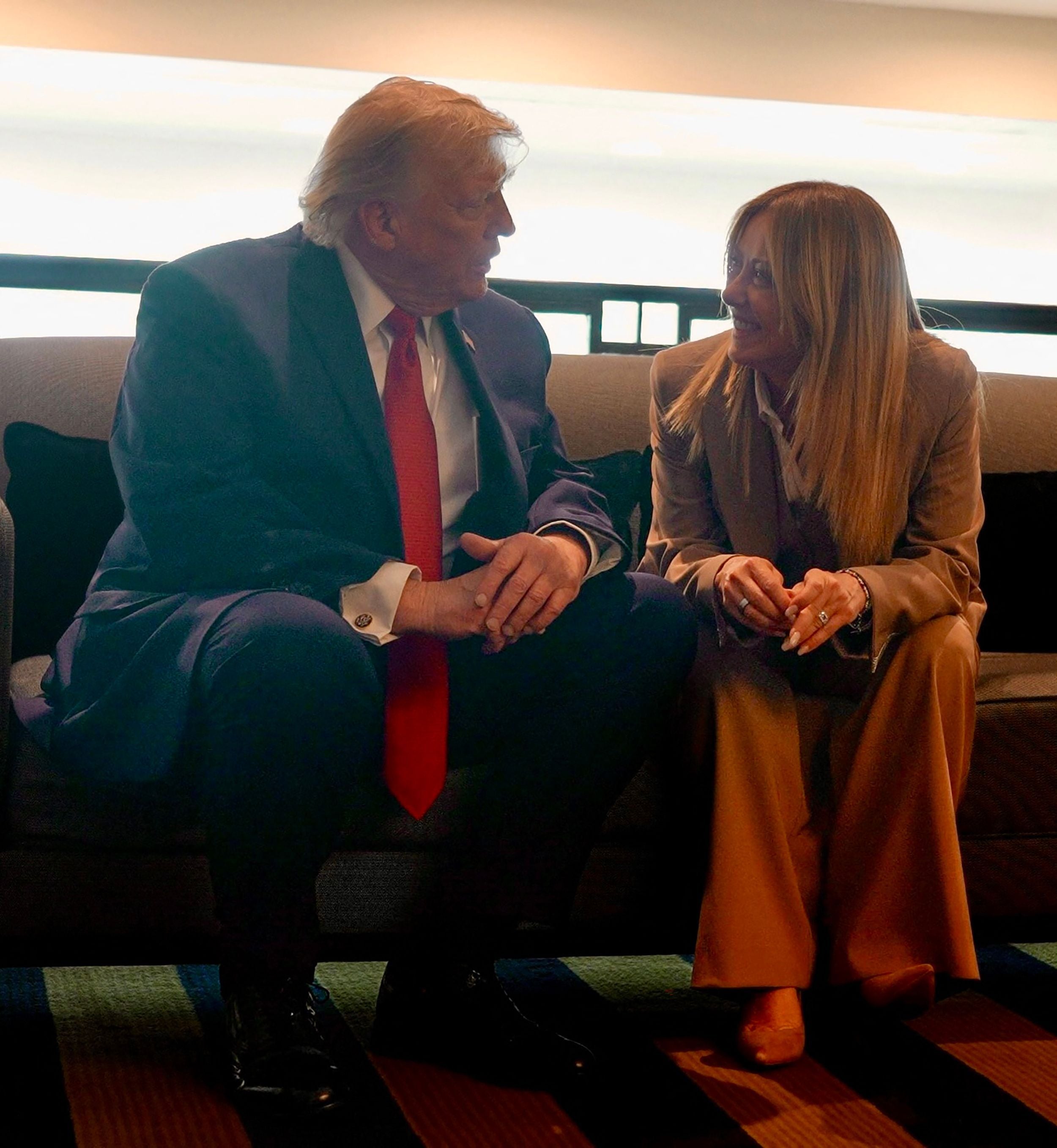 US-Präsident Donald Trump und Italiens Ministerpräsidentin Giorgia Meloni