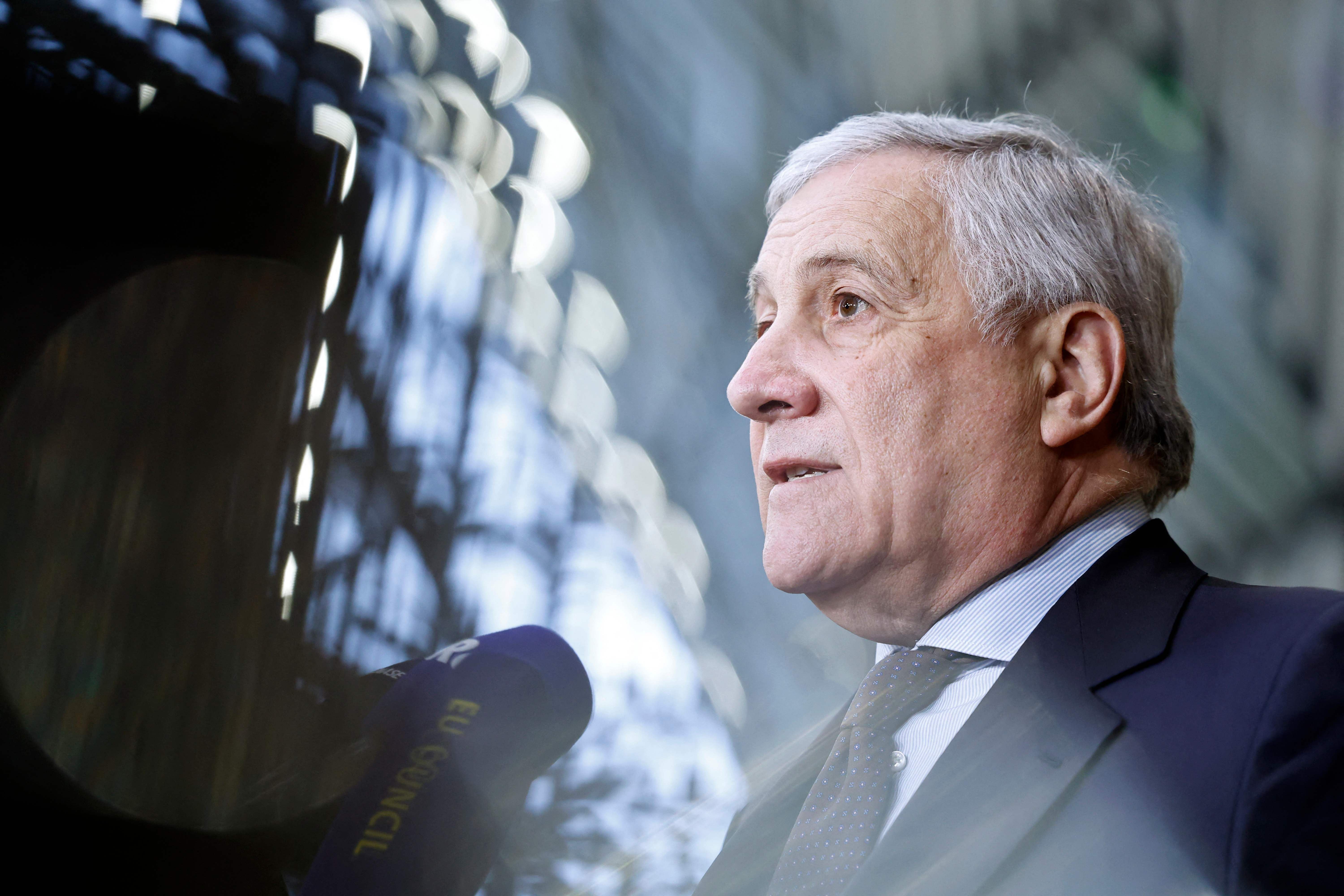 Italiens Außenminister Antonio Tajani