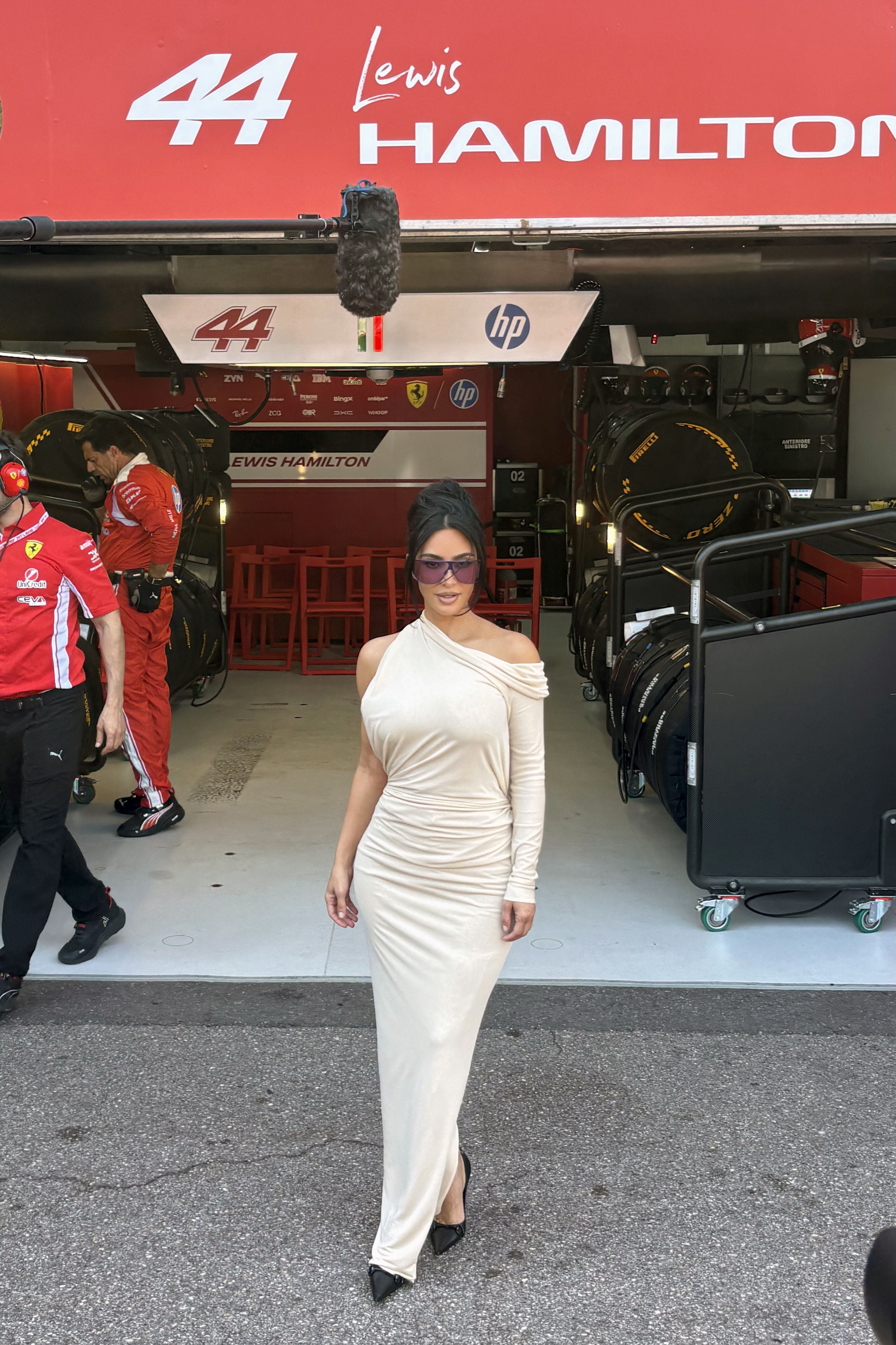 Hoher Besuch in Monaco: Kim Kardashian