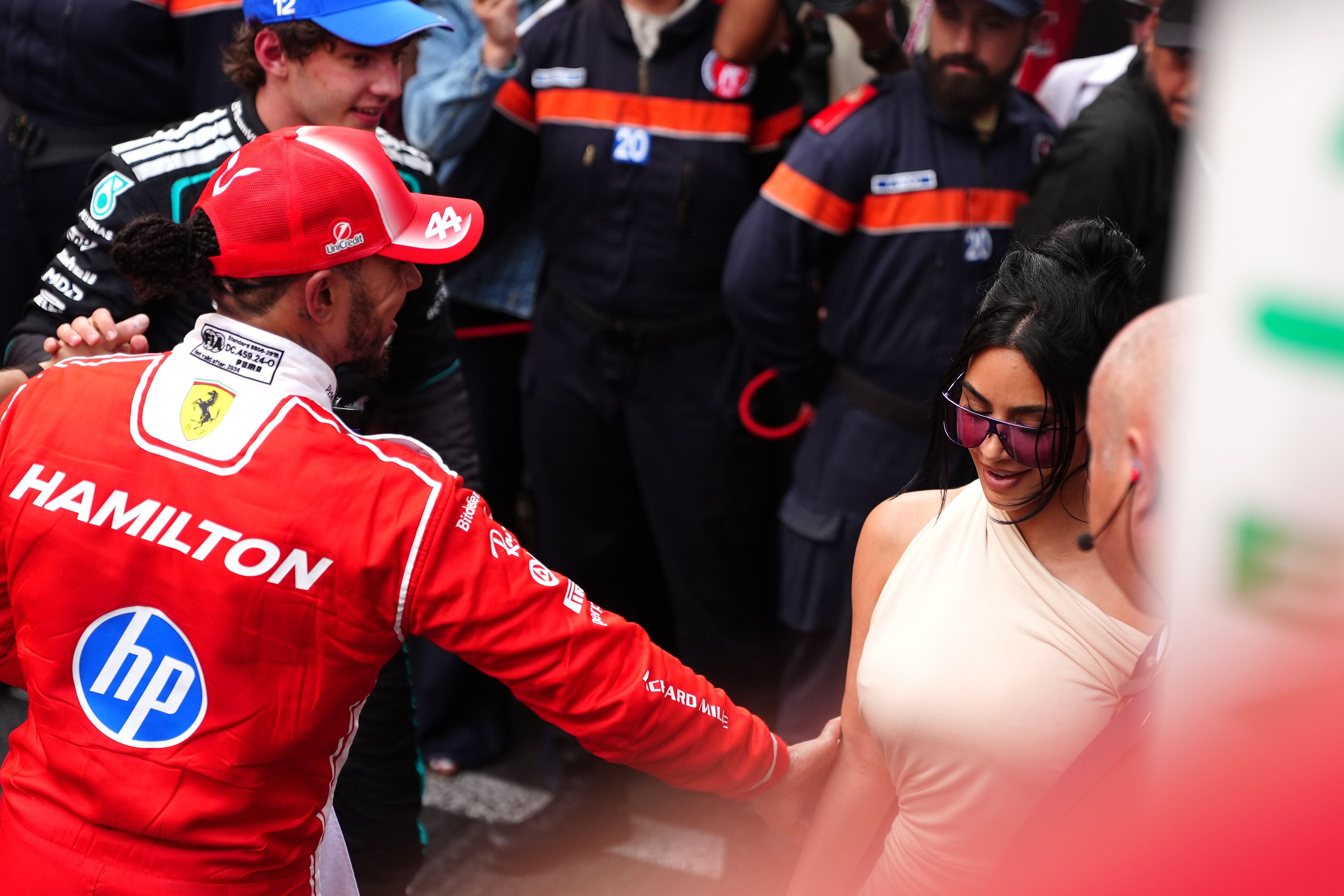 Die Turteltauben: Lewis Hamilton und Kim Kardashian