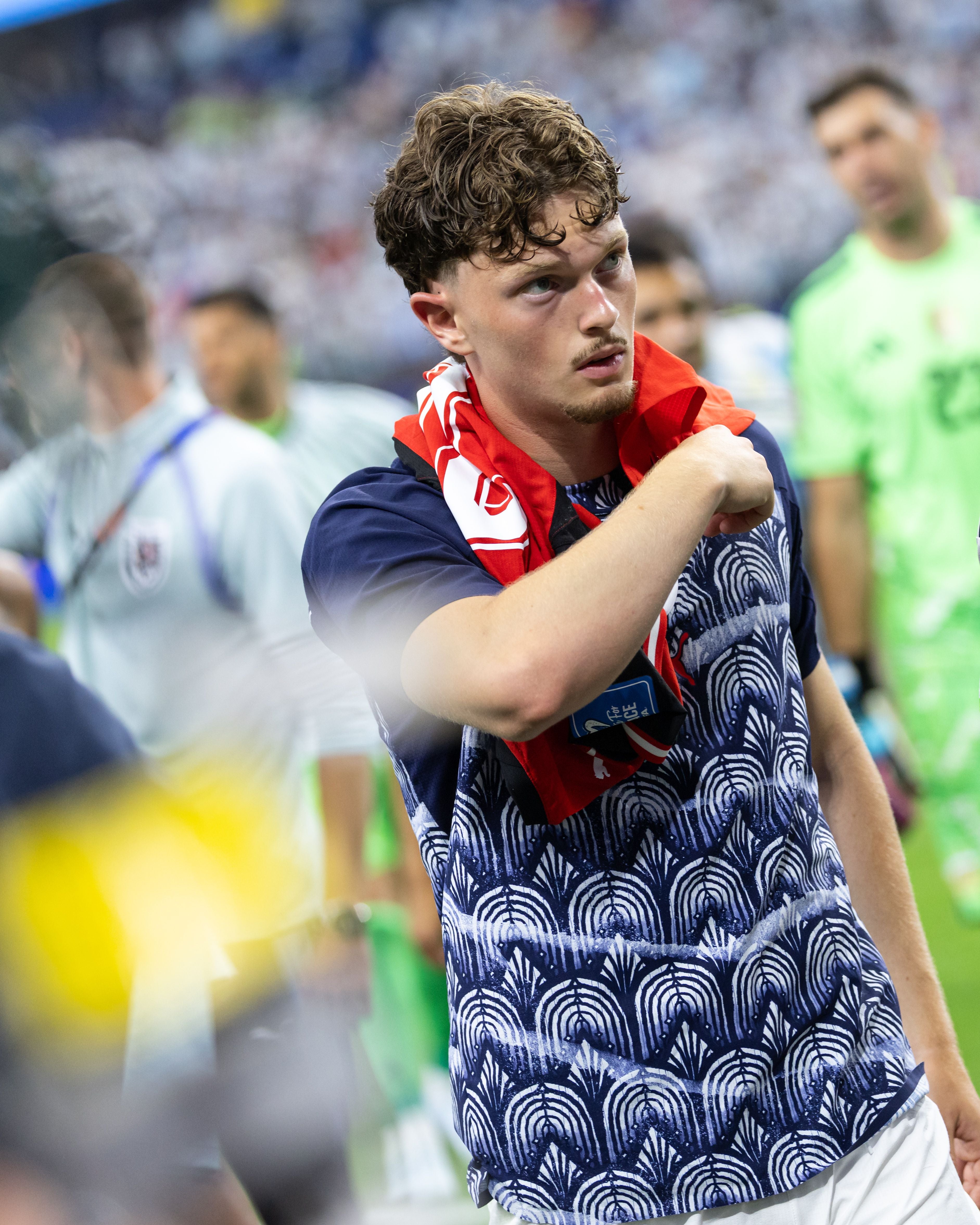 ARLINGTON,TEXAS,USA,22.JUN.26 - SOCCER - FIFA World Cup 2026, group stage, Argentina vs Austria. Image shows the disappointment of Paul Wanner (AUT). Photo: GEPA pictures/ Armin Rauthner