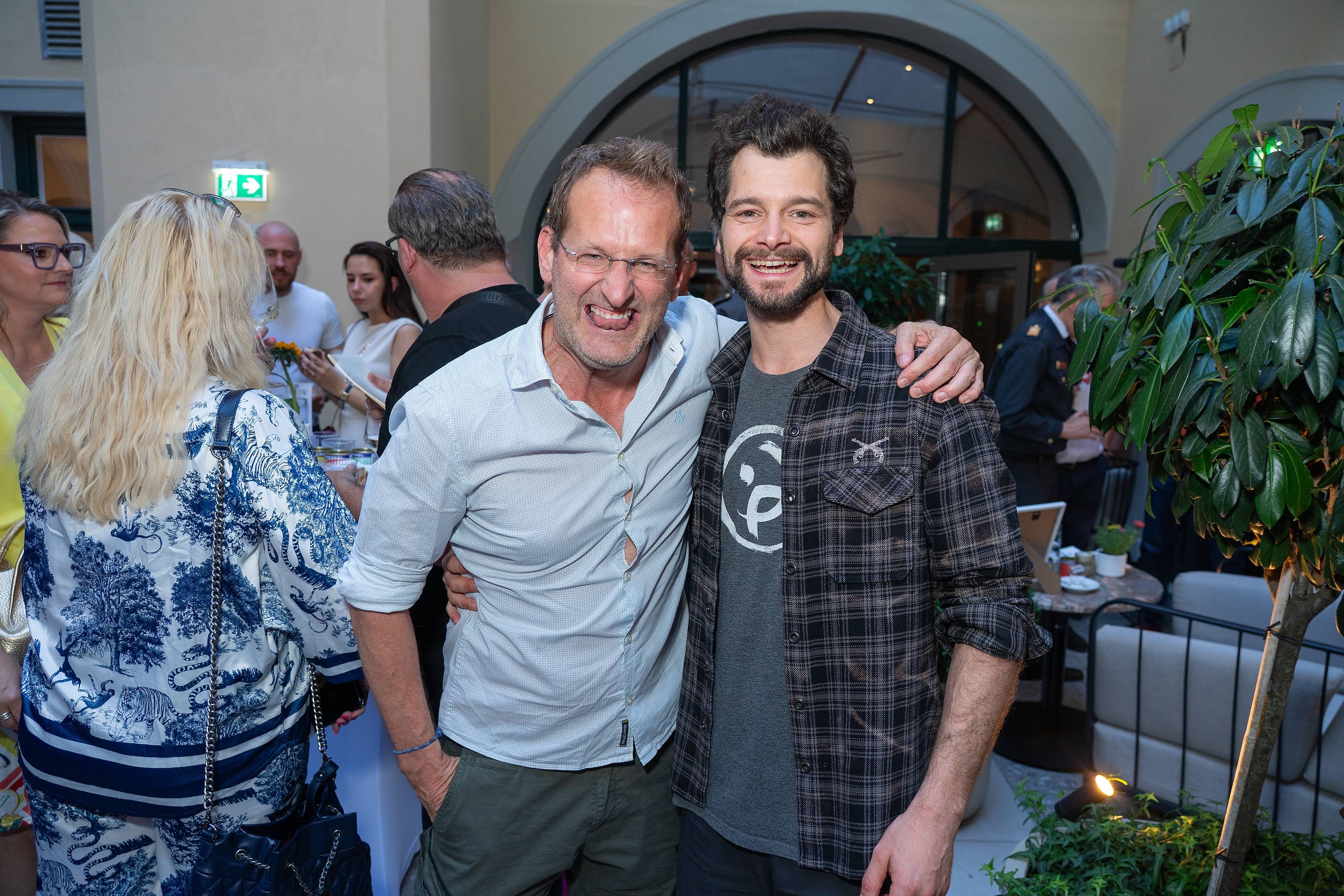 Andreas Ferner und Aaron Karl