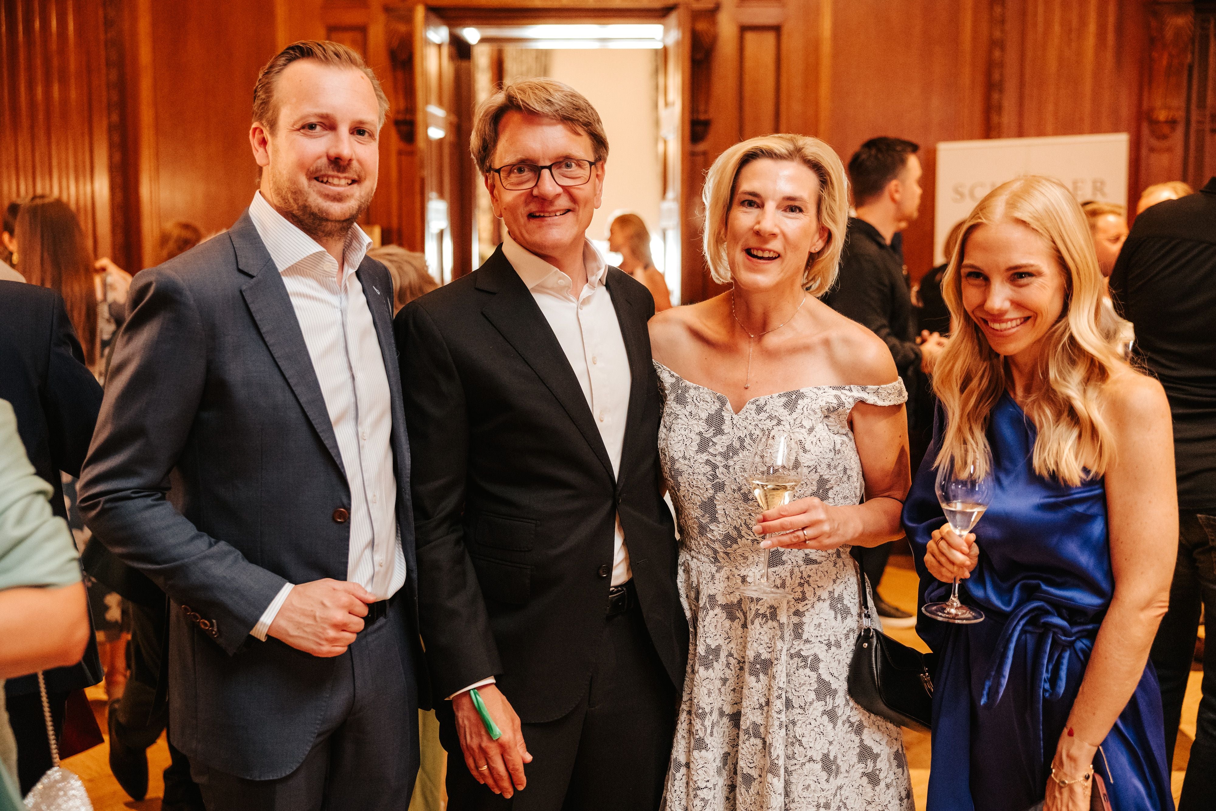 Niki Fellner, Gernot und Isabella Keusch und Jenny Magin.