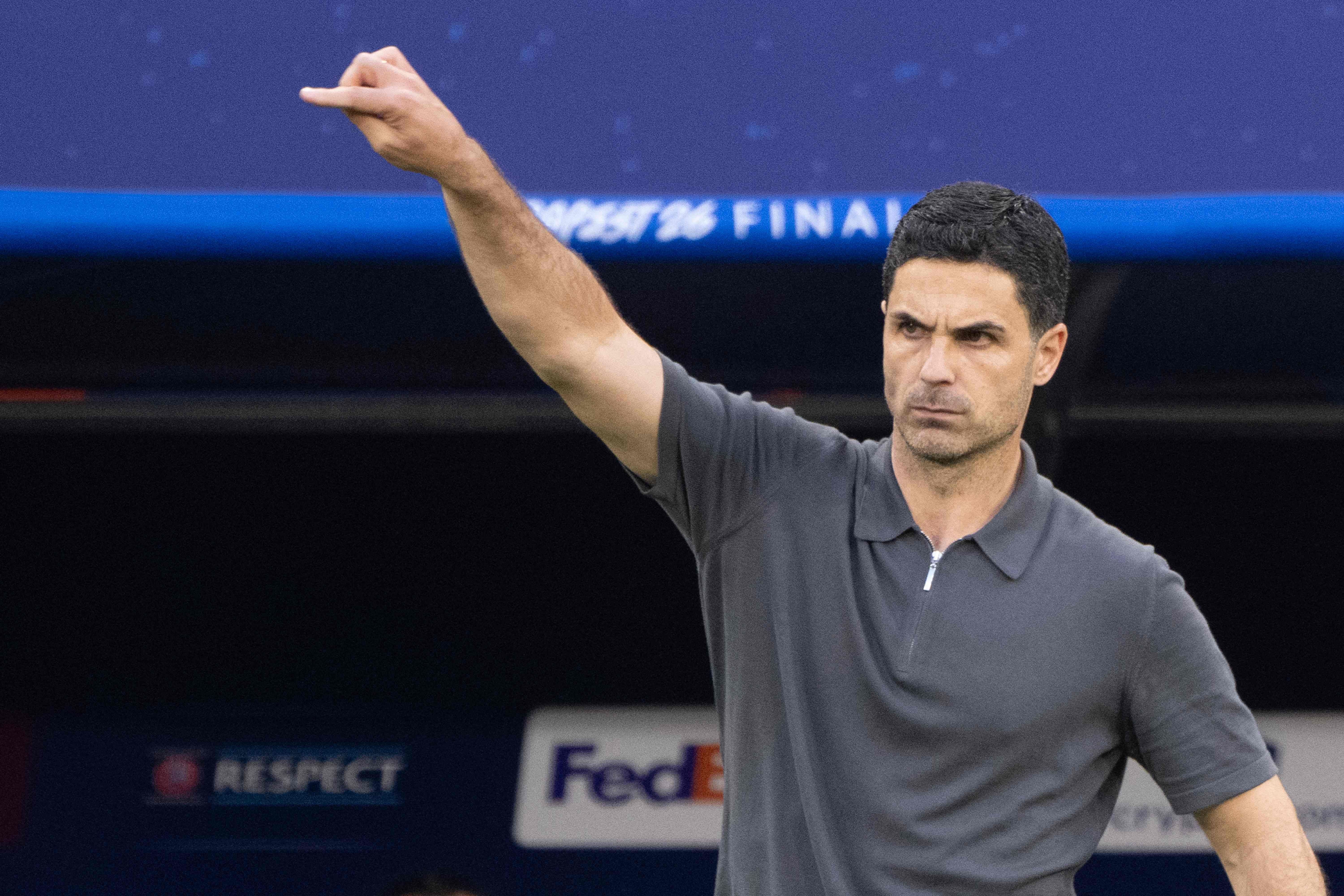 Coach Mikel Arteta hat mit Arsenal große Ziele