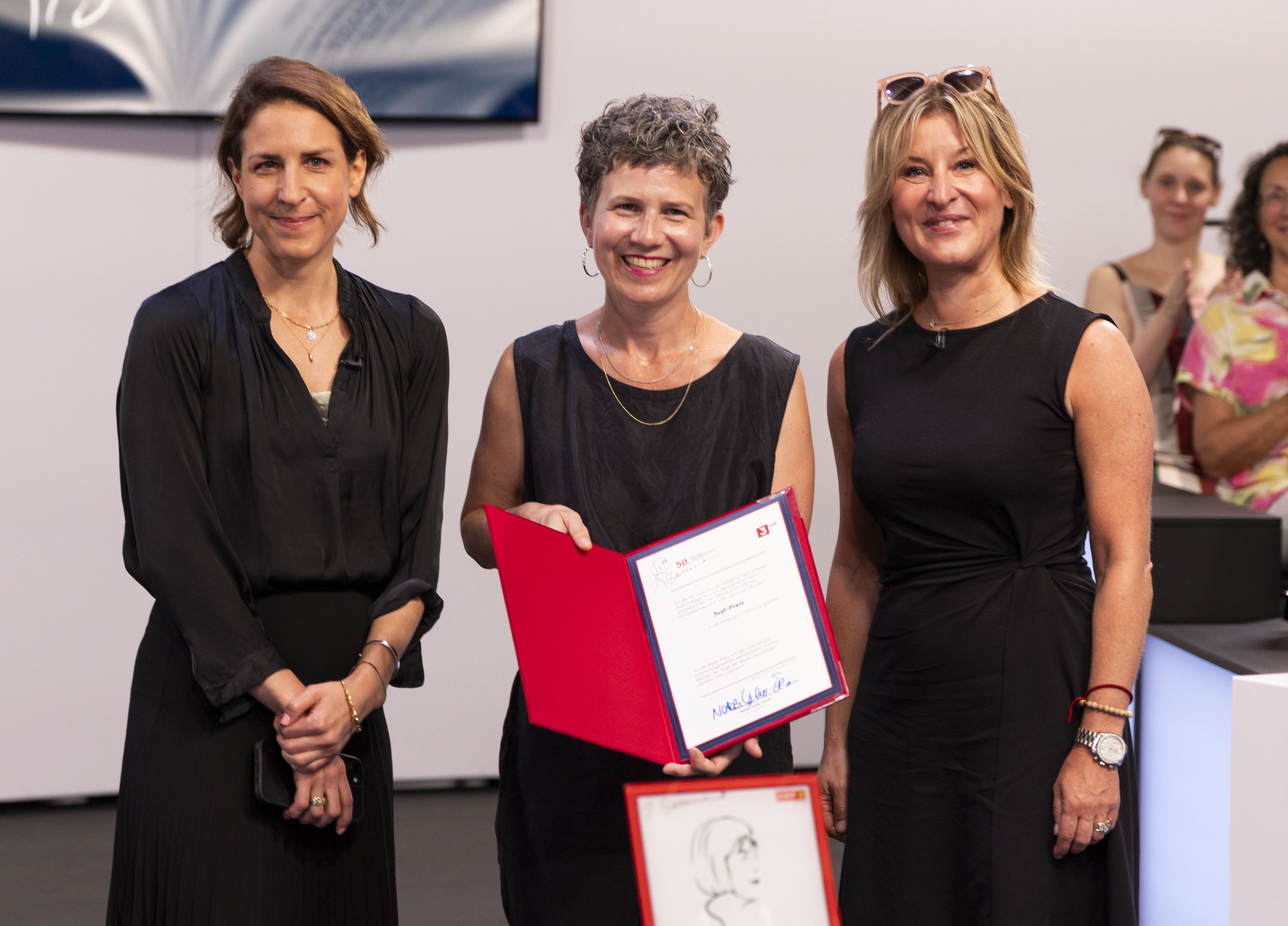 Laura de Weck, Magdalena Schrefel und Natalie Müller-Elmau