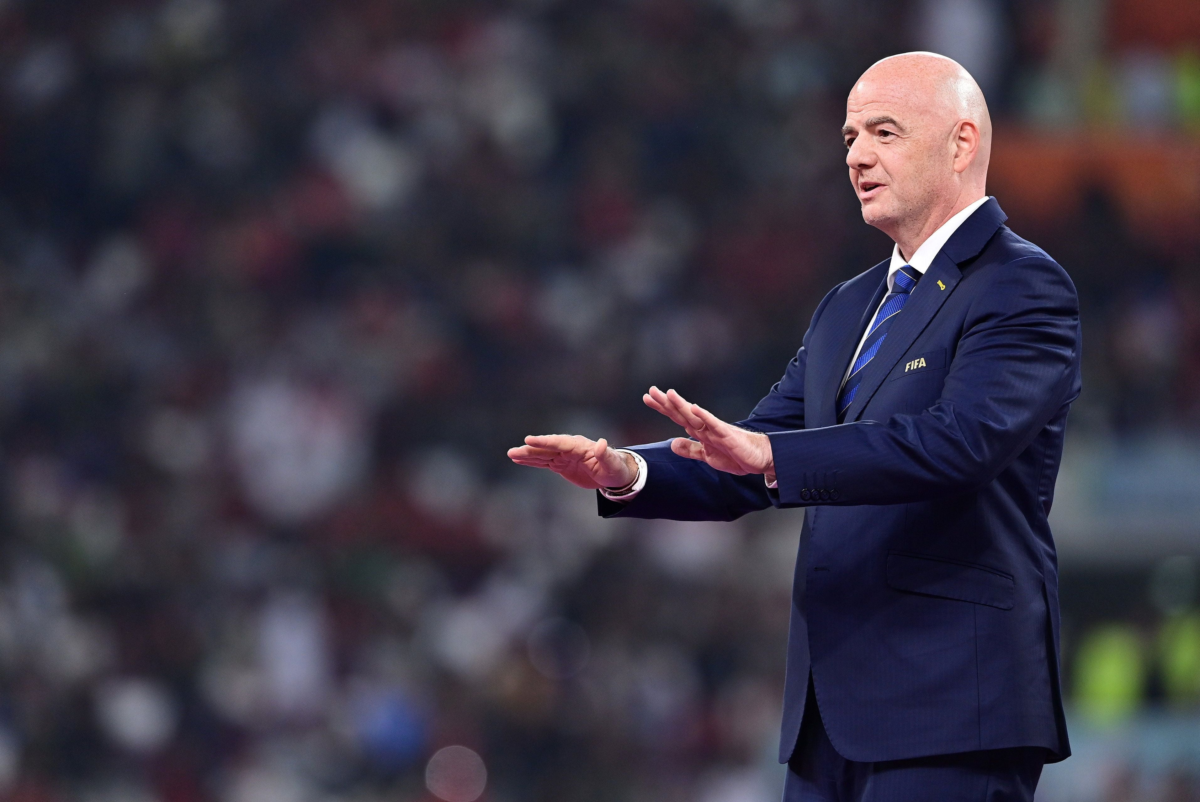 Infantino hat sich's anscheinend anders überlegt.