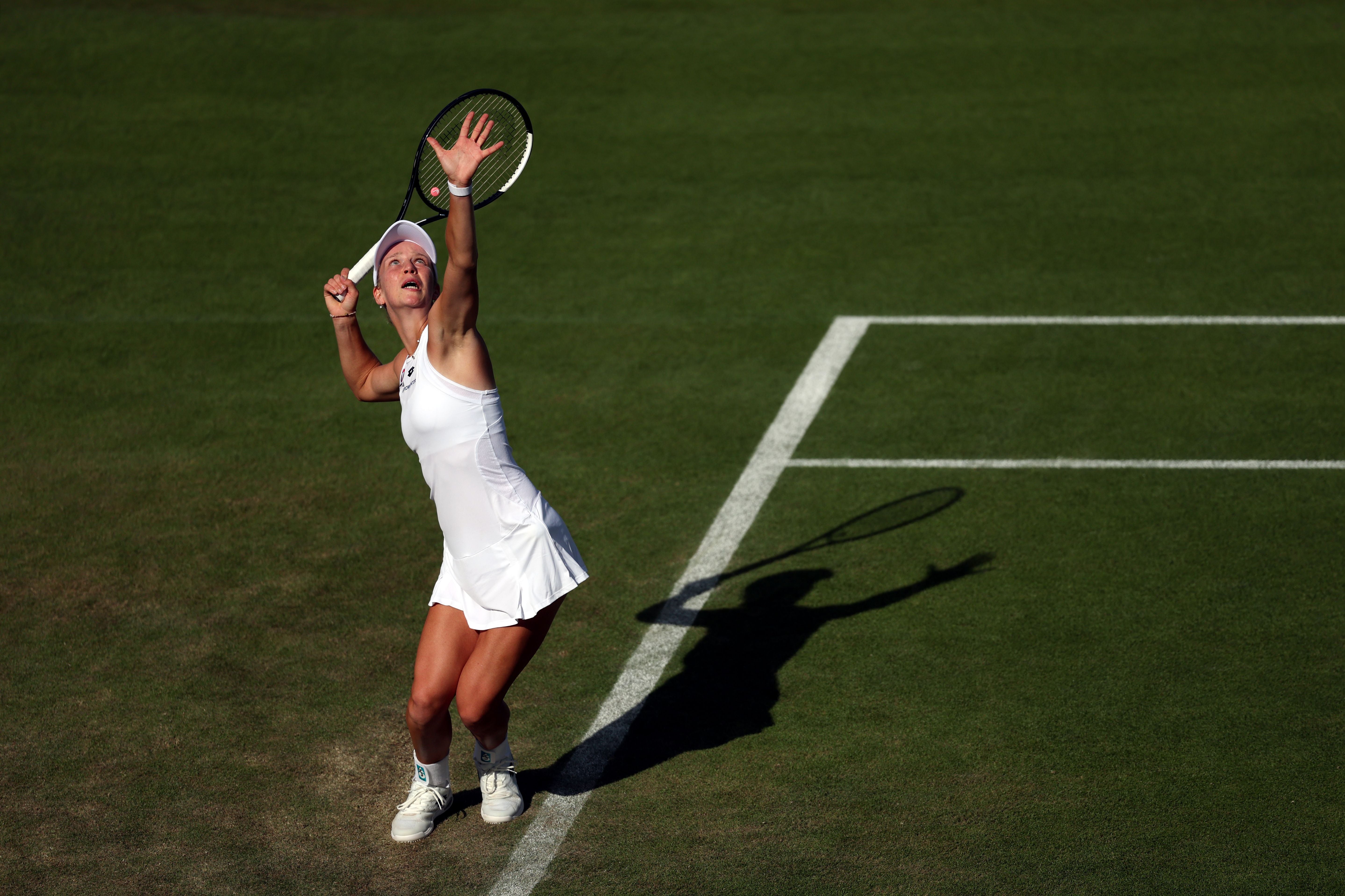 Sinja Kraus in erster Wimbledon-Runde ausgeschieden