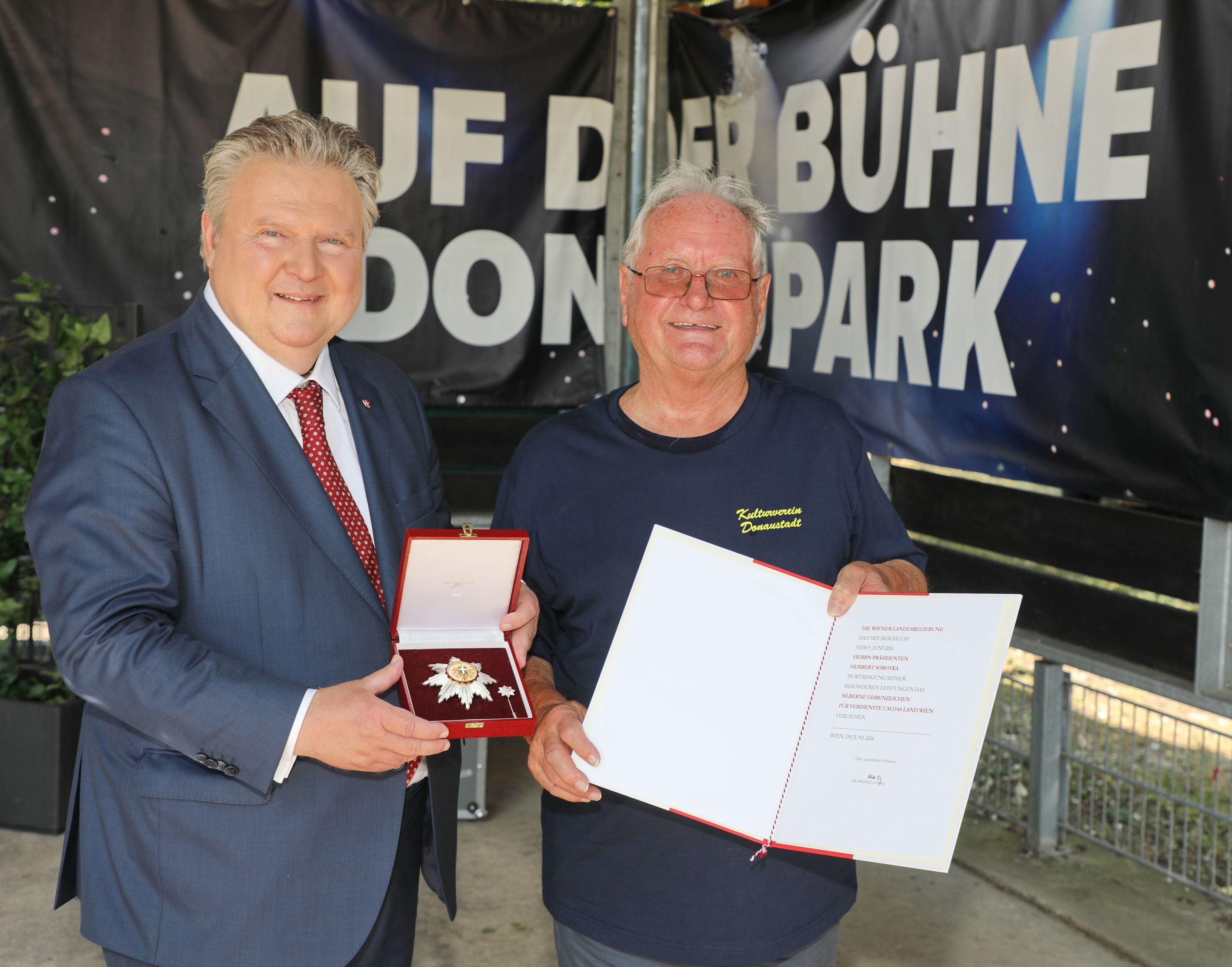 Michael Ludwig und Herbert Sobotka
