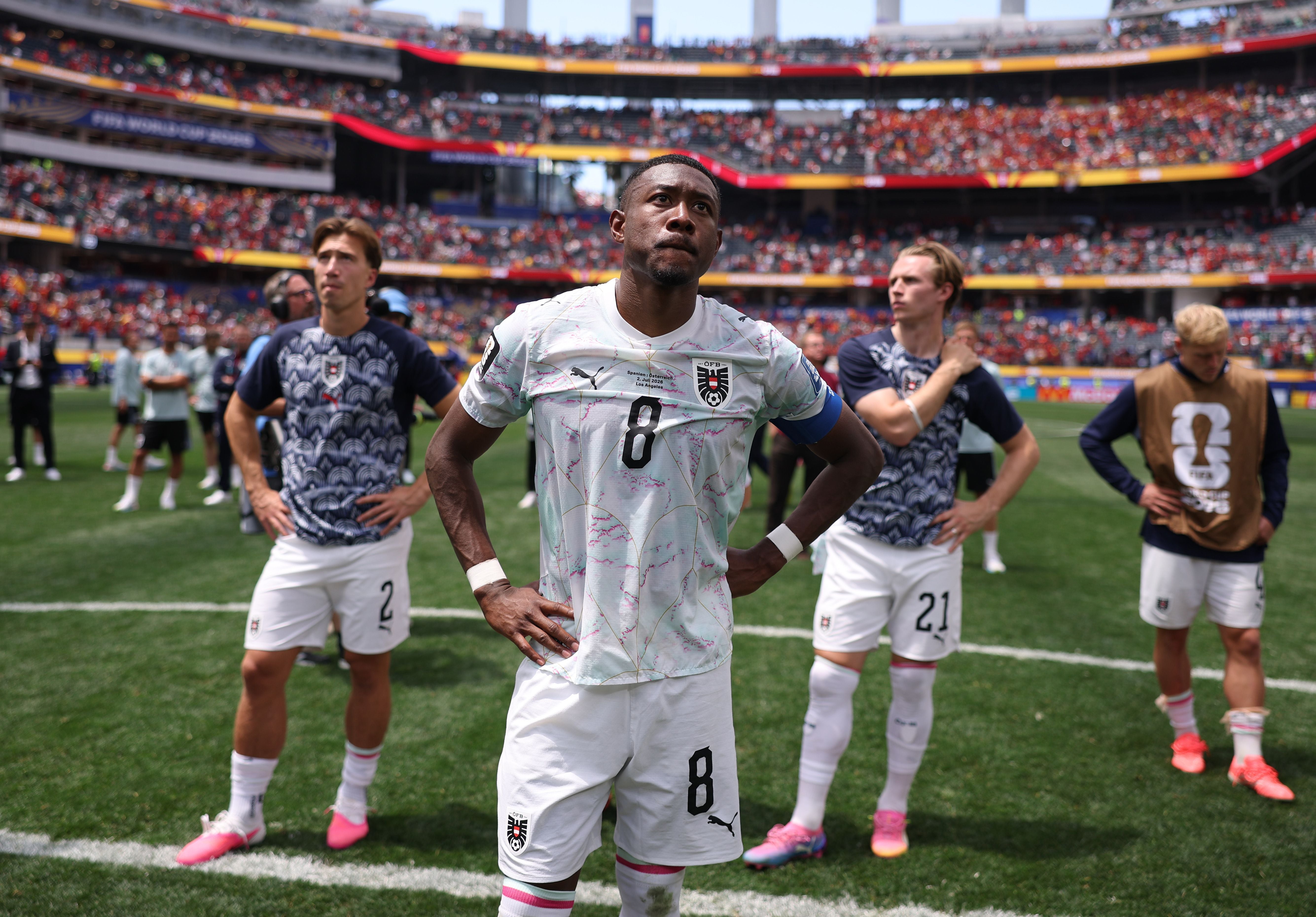 Enttäuscht: ÖFB-Kapitän David Alaba