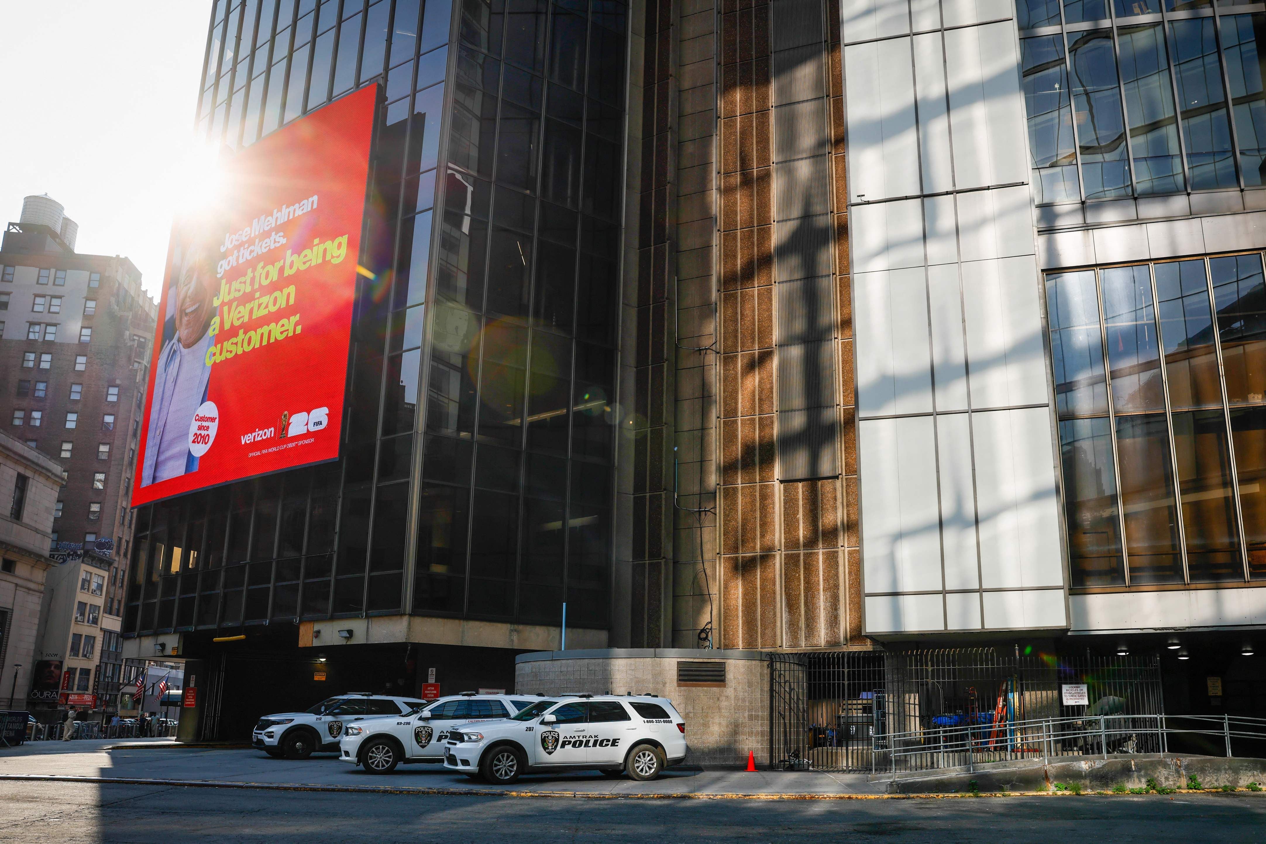 Madison Square Garden wurde von der Polizei komplett abgeriegelt