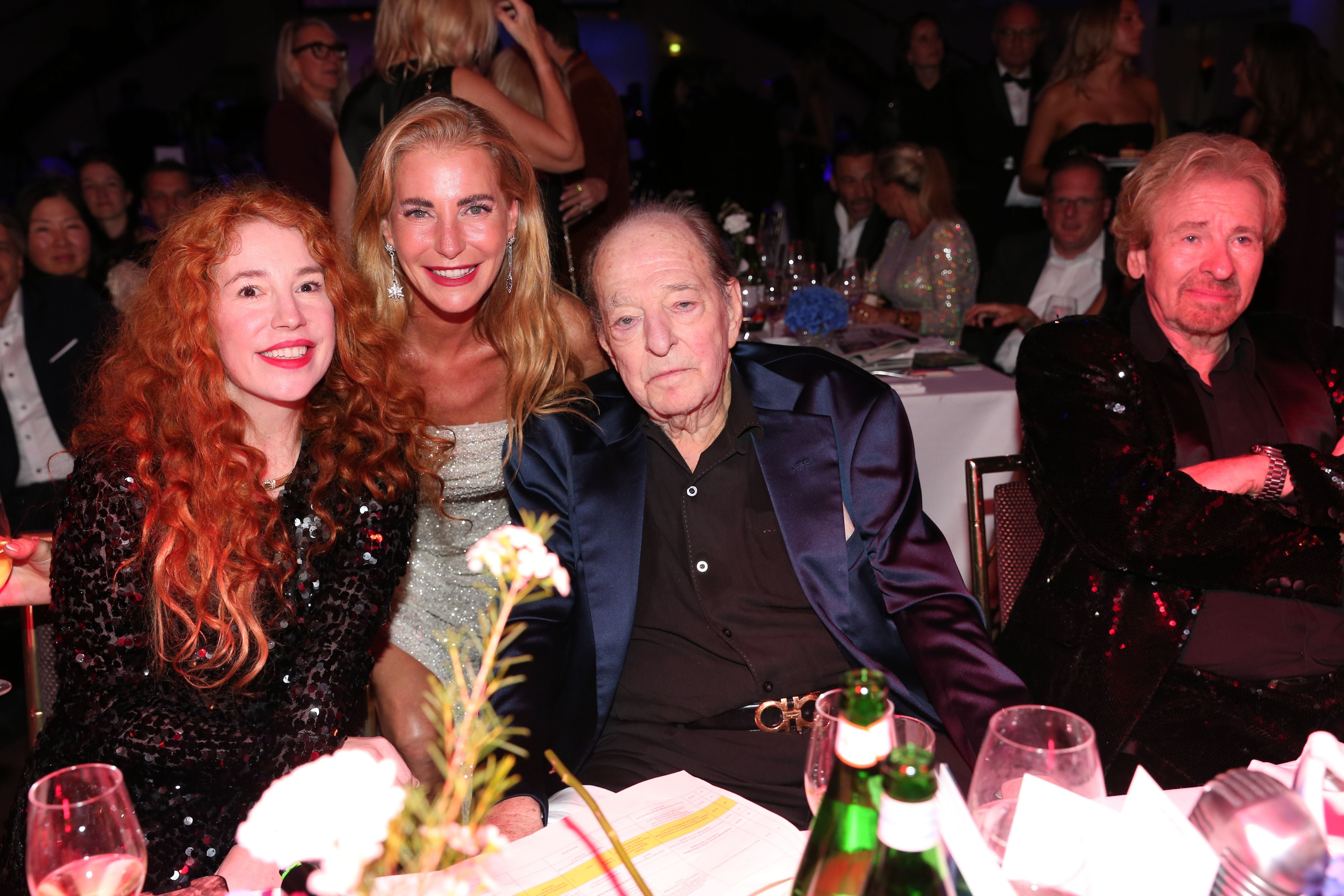 Laura Siegel, Giulia Siegel und Ralph Siegel