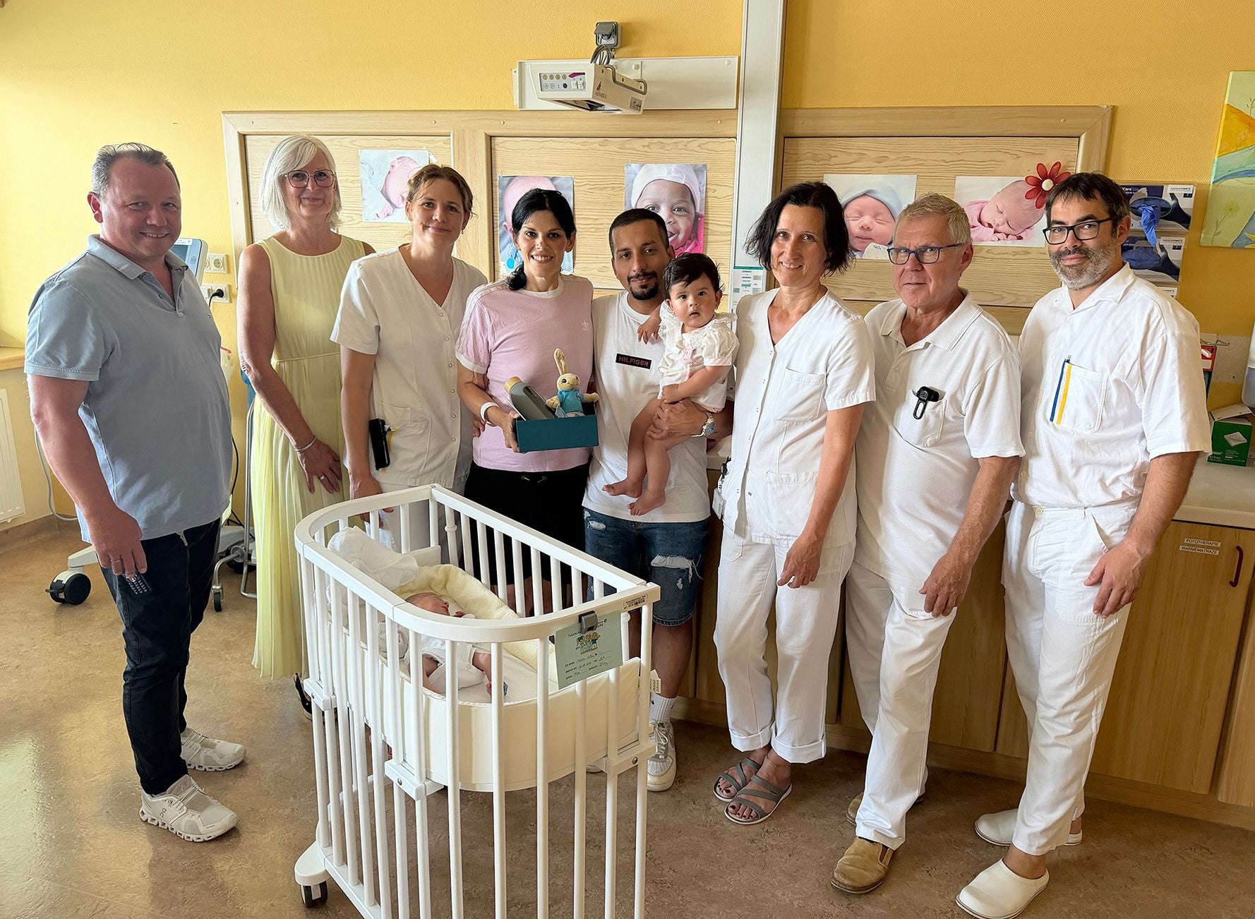 Der kleine Elias markierte im Jahr 2026 die 500. Geburt im Universitätsklinikum Tulln.