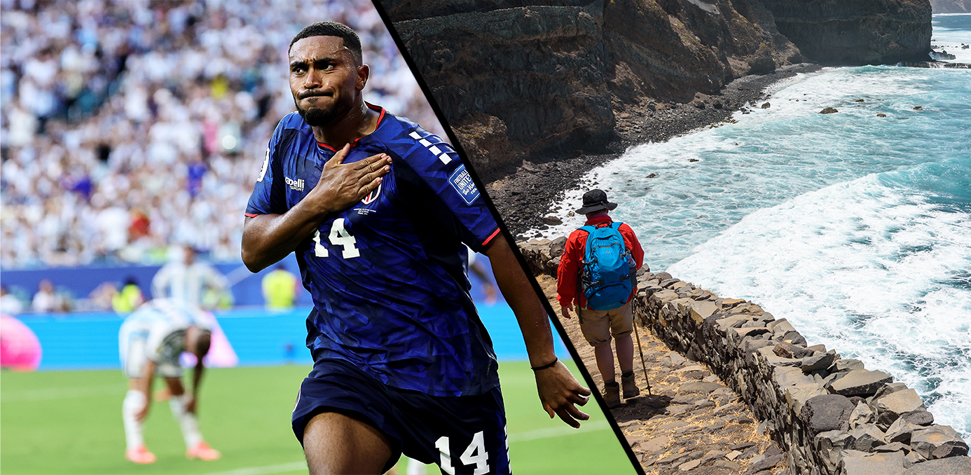 Kap Verde bietet wunderschönen Fußball und Landschaften.