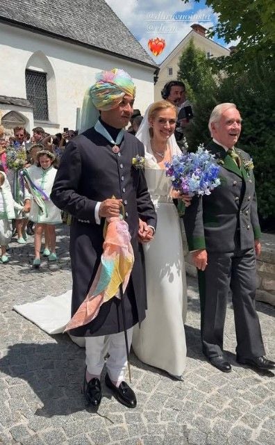 Gräfin Marie von und zu Eltz und Dhruv Raj Singh
