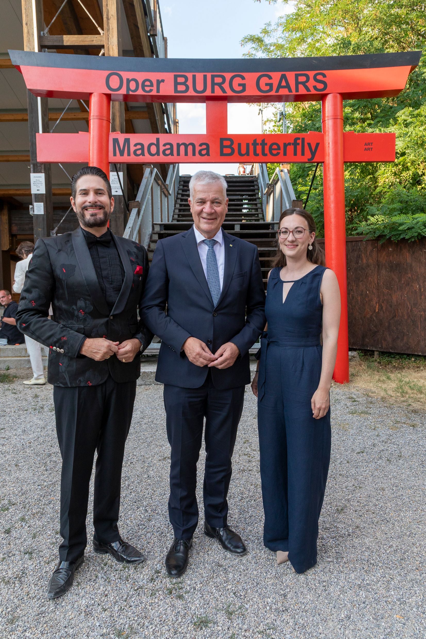 Clemens Unterreiner, Finanzlandesrat Anton Kasser, Bianca Erlinger
