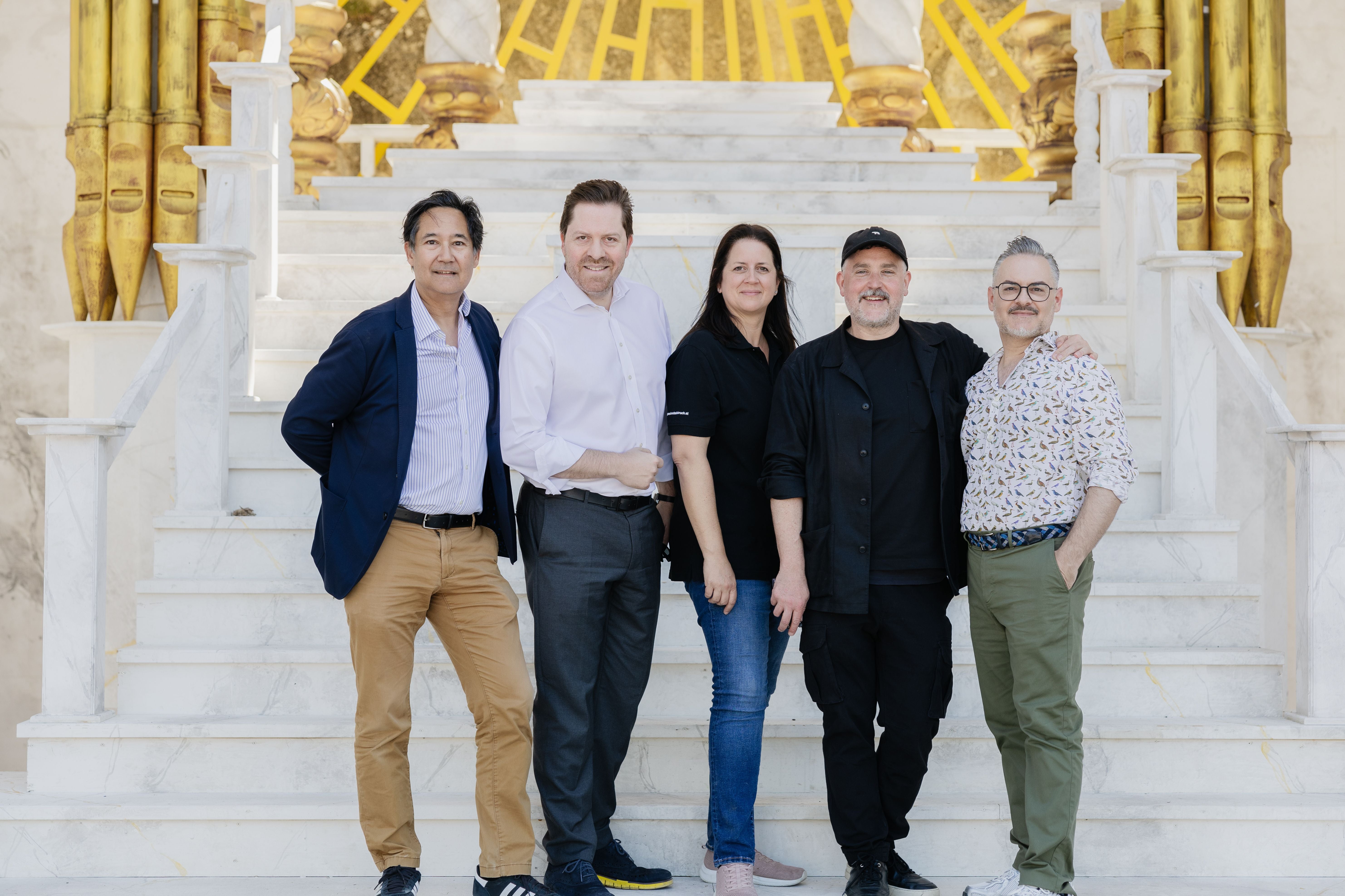 Rico Gulda, Daniel Serafin, Katharina Reise, Thomas Strassberger, Giuseppe Palella