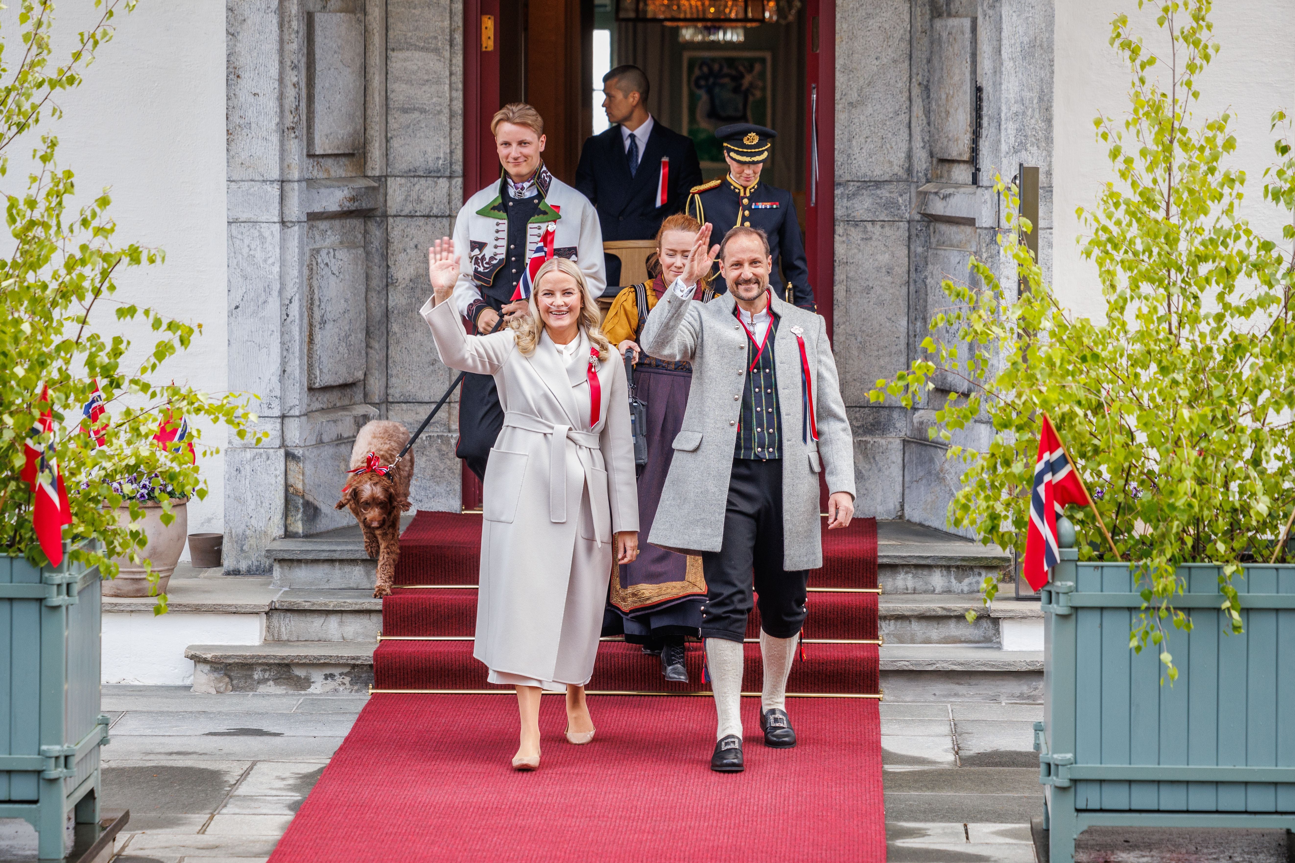 Kronprinzessin Mette-Marit und Prinz Haakon