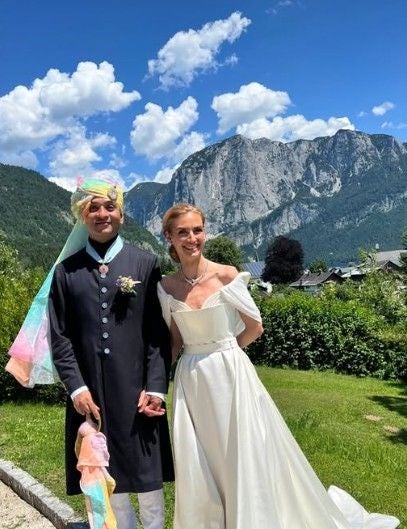 Gräfin Marie von und zu Eltz und Dhruv Raj Singh