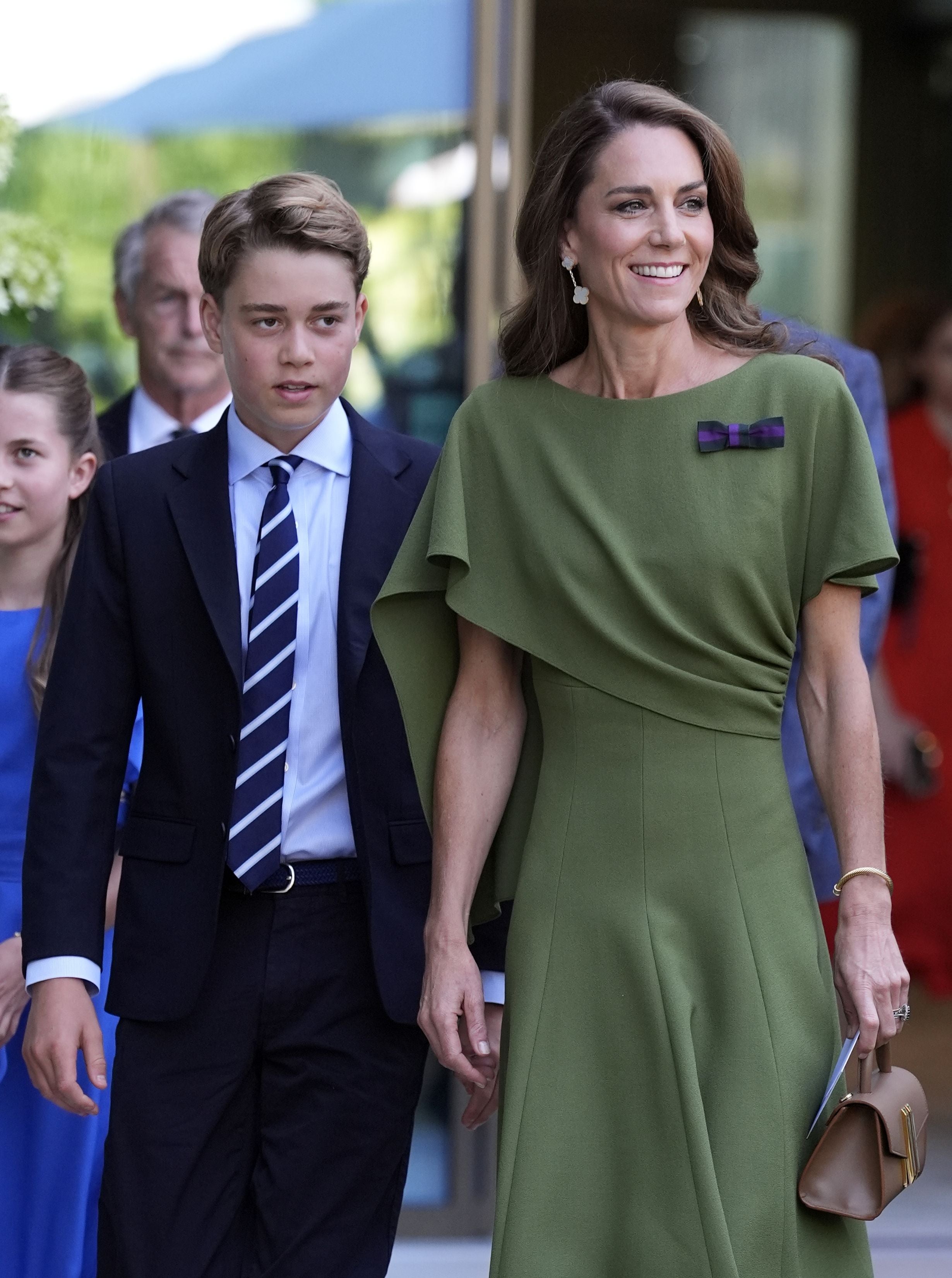 Prinz George und Prinzessin Kate