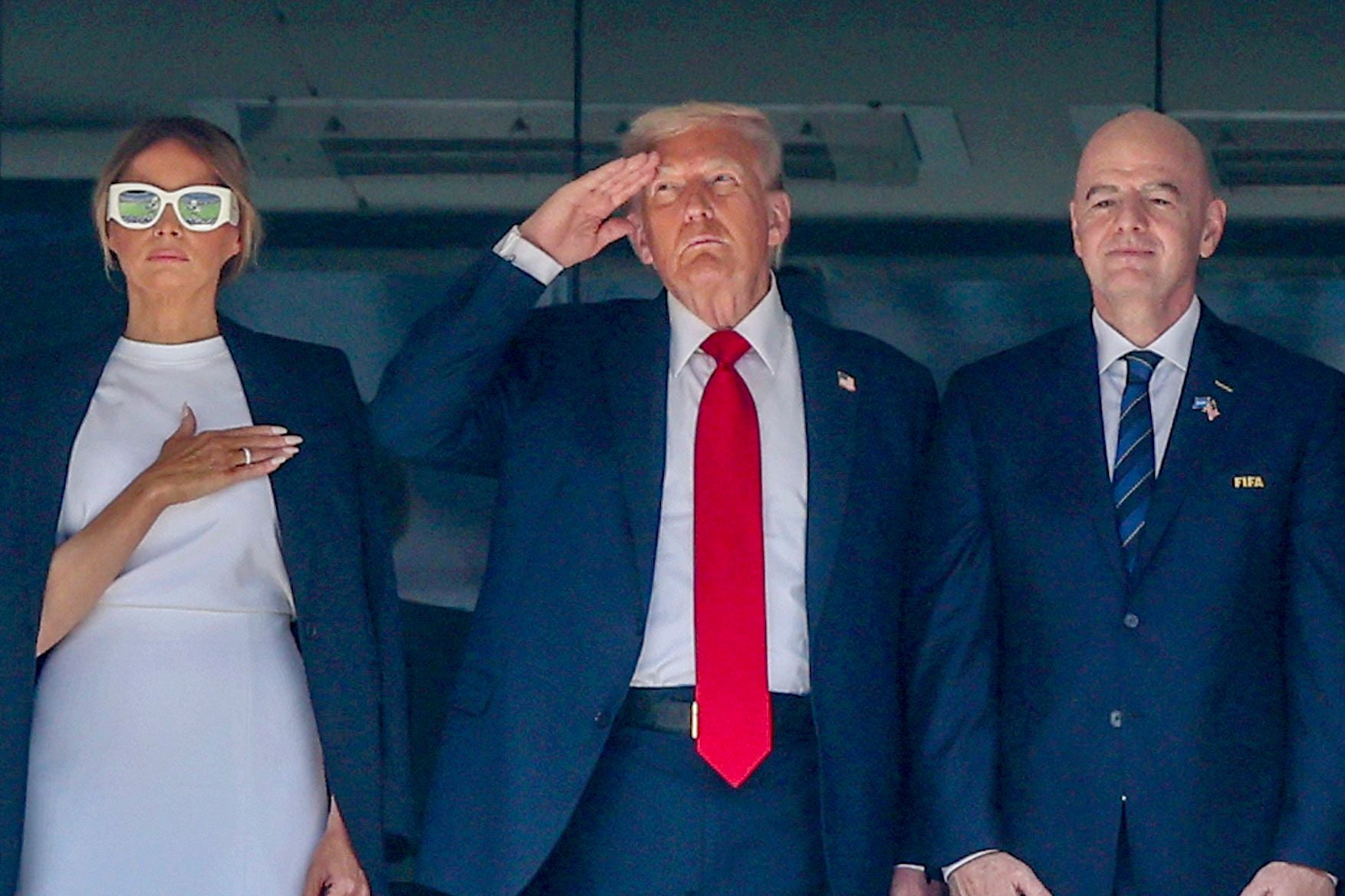 Infantino und Trump verstehen sich prächtig.