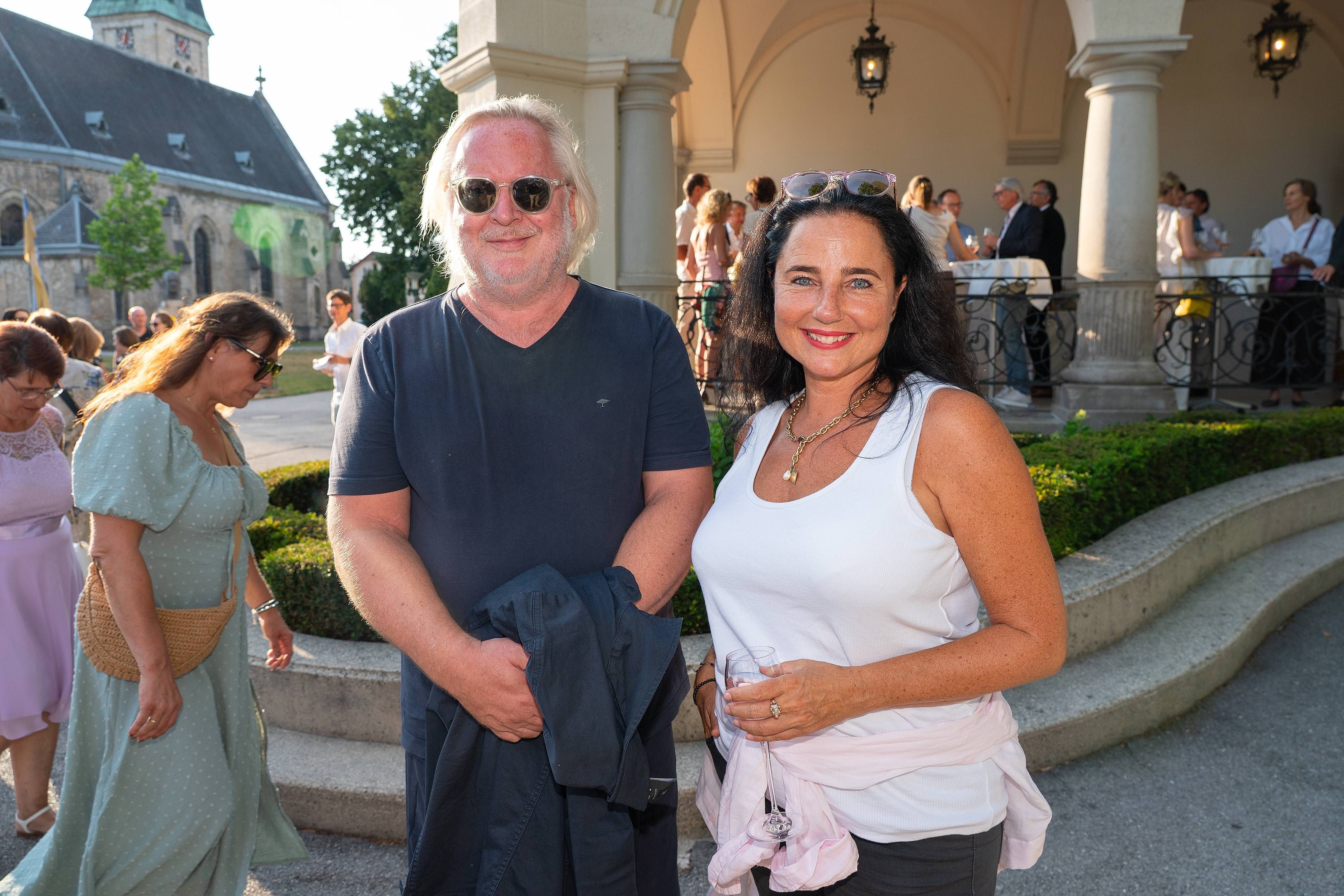 Gregor Seberg und Nadja Maleh