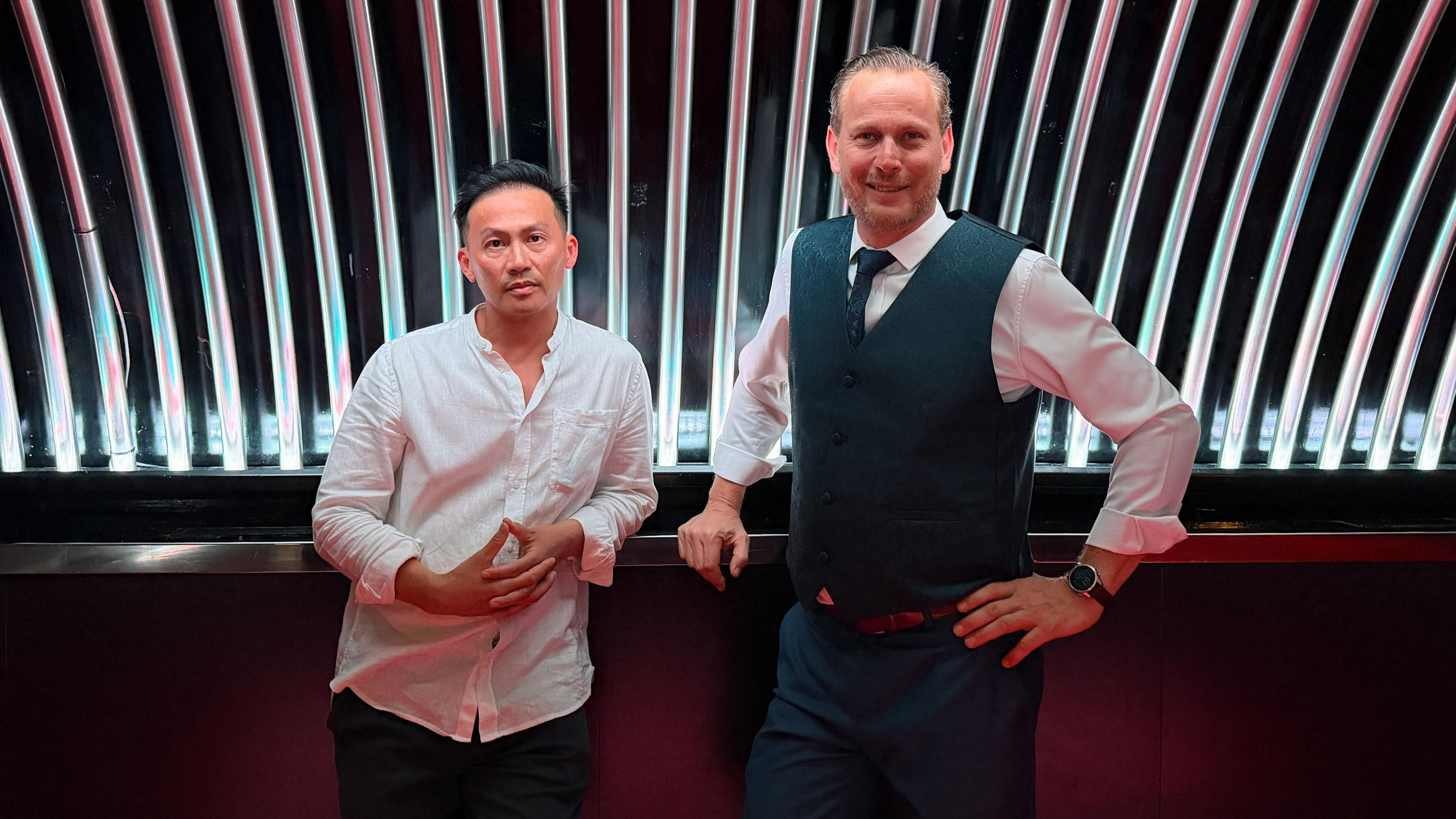 Ja-Duc Phan und Helmut Frank