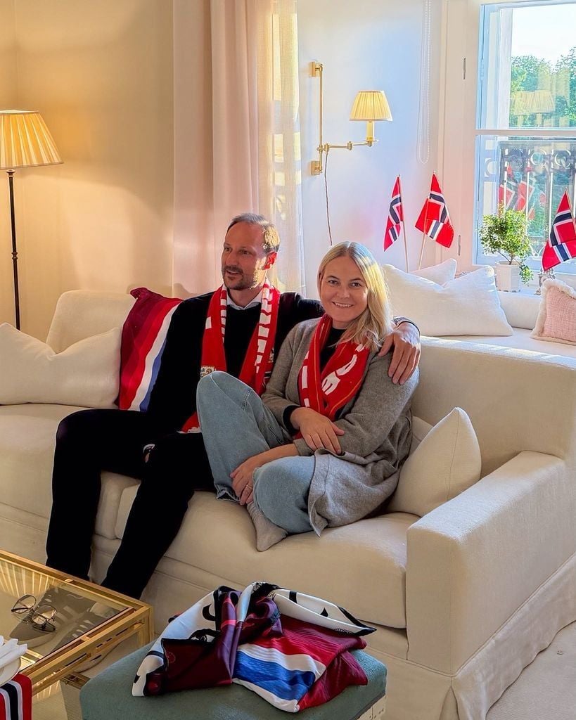 Prinz Haakon und Mette Marit