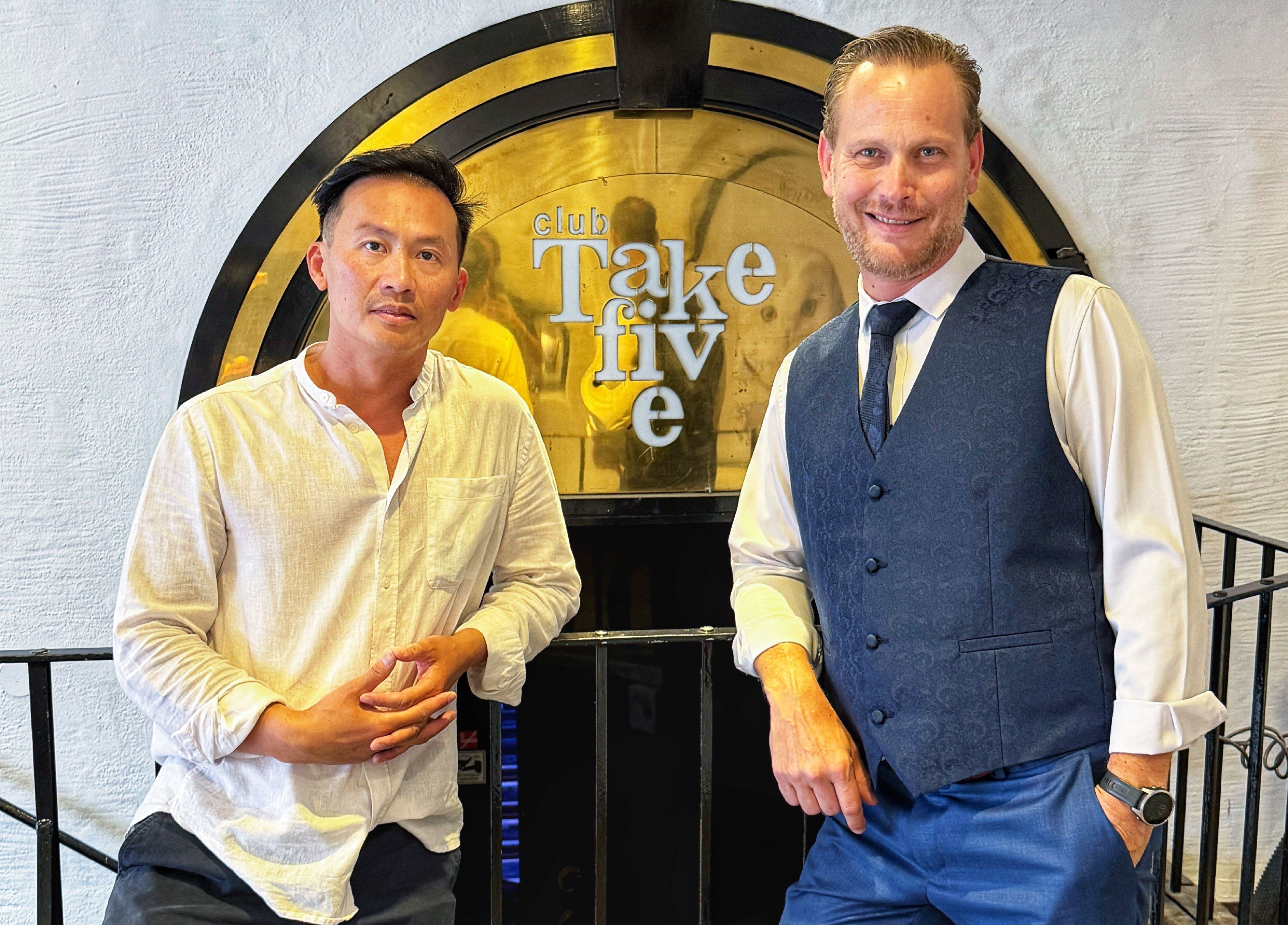 Ja-Duc Phan und Helmut Frank