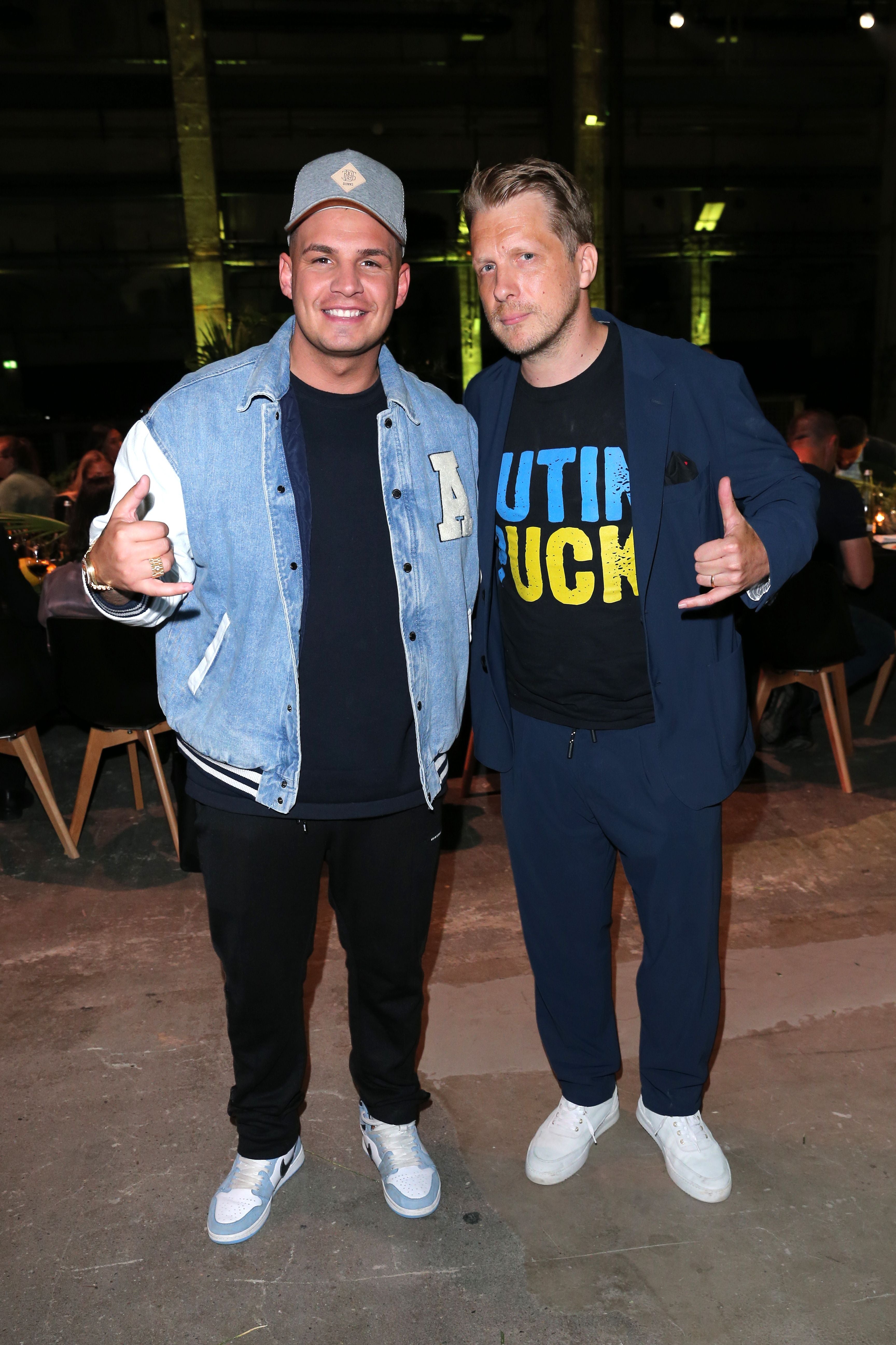 Pietro Lombardi und Oliver Pocher