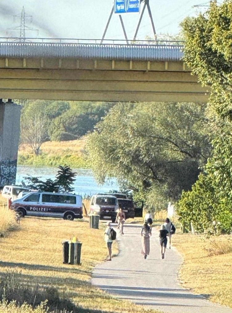 Hier bei der Nordbrücke wurde die Leiche im Wasser treibend entdeckt.