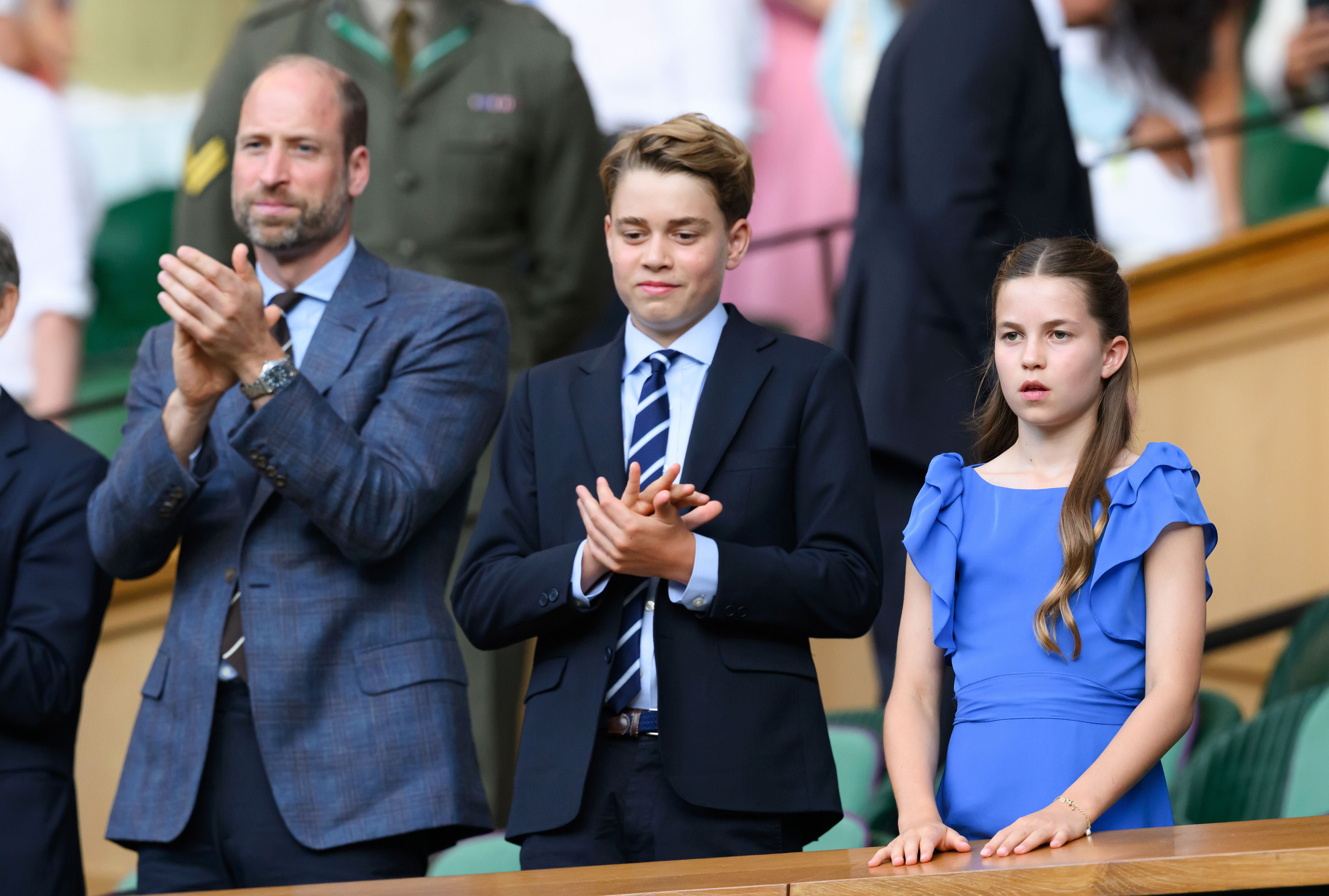 Prinz William und Prinz George