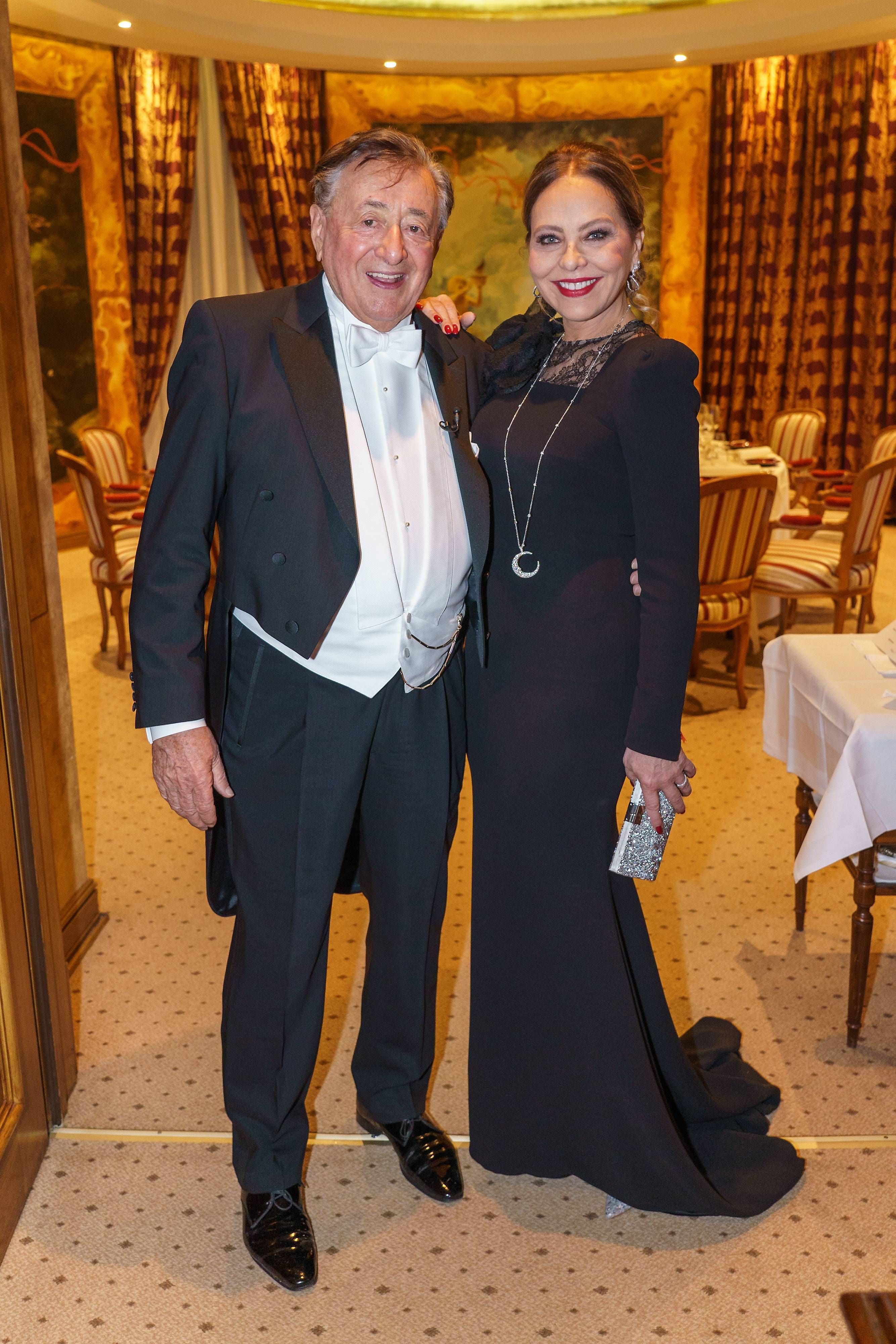Richard Lugner mit Ornella Muti