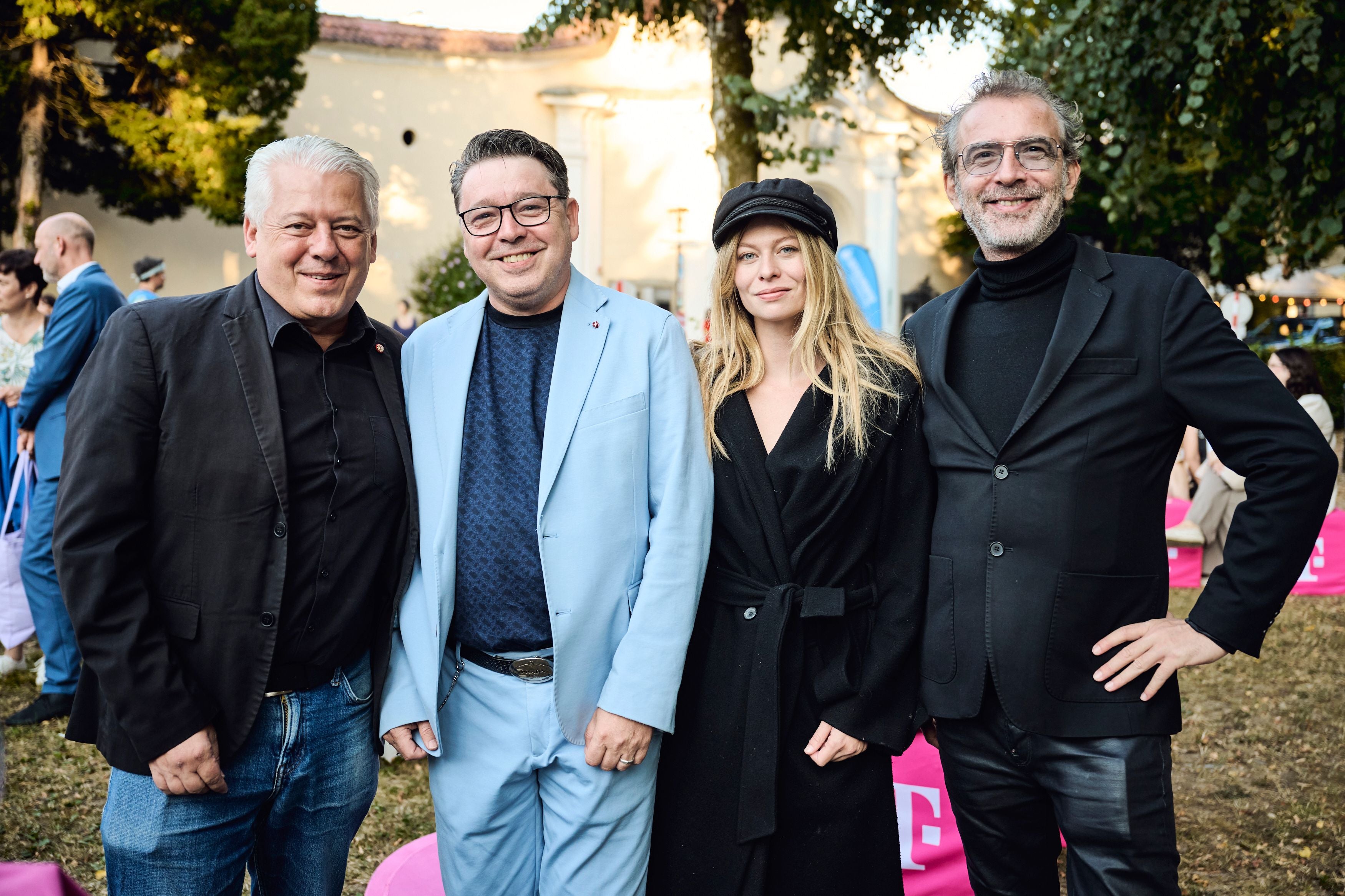 Hans Arsenovic, Karl-Michael Ebner, Zoe und Christof Straub
