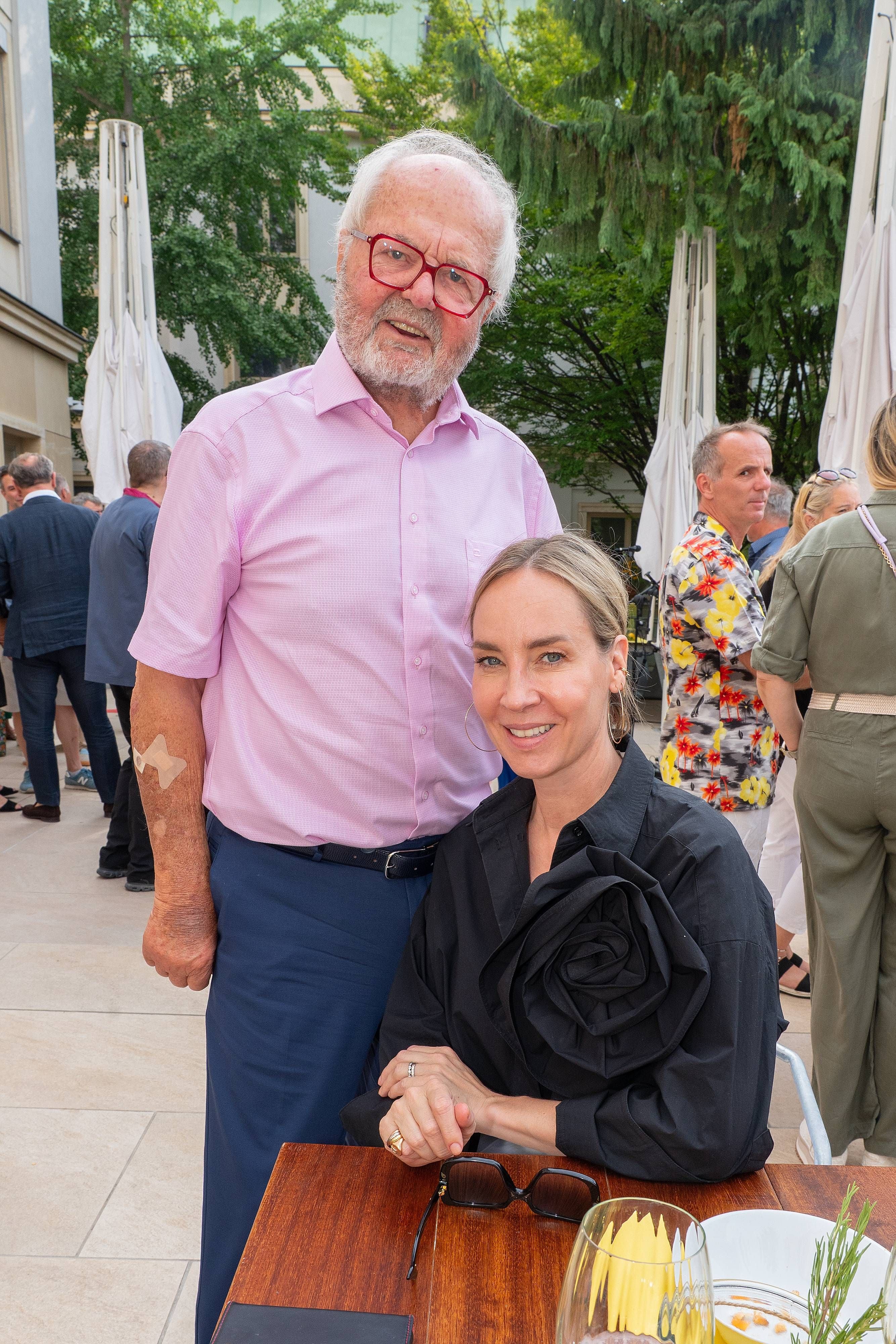 Hans Werner Frömmel und Nadja Bernhard