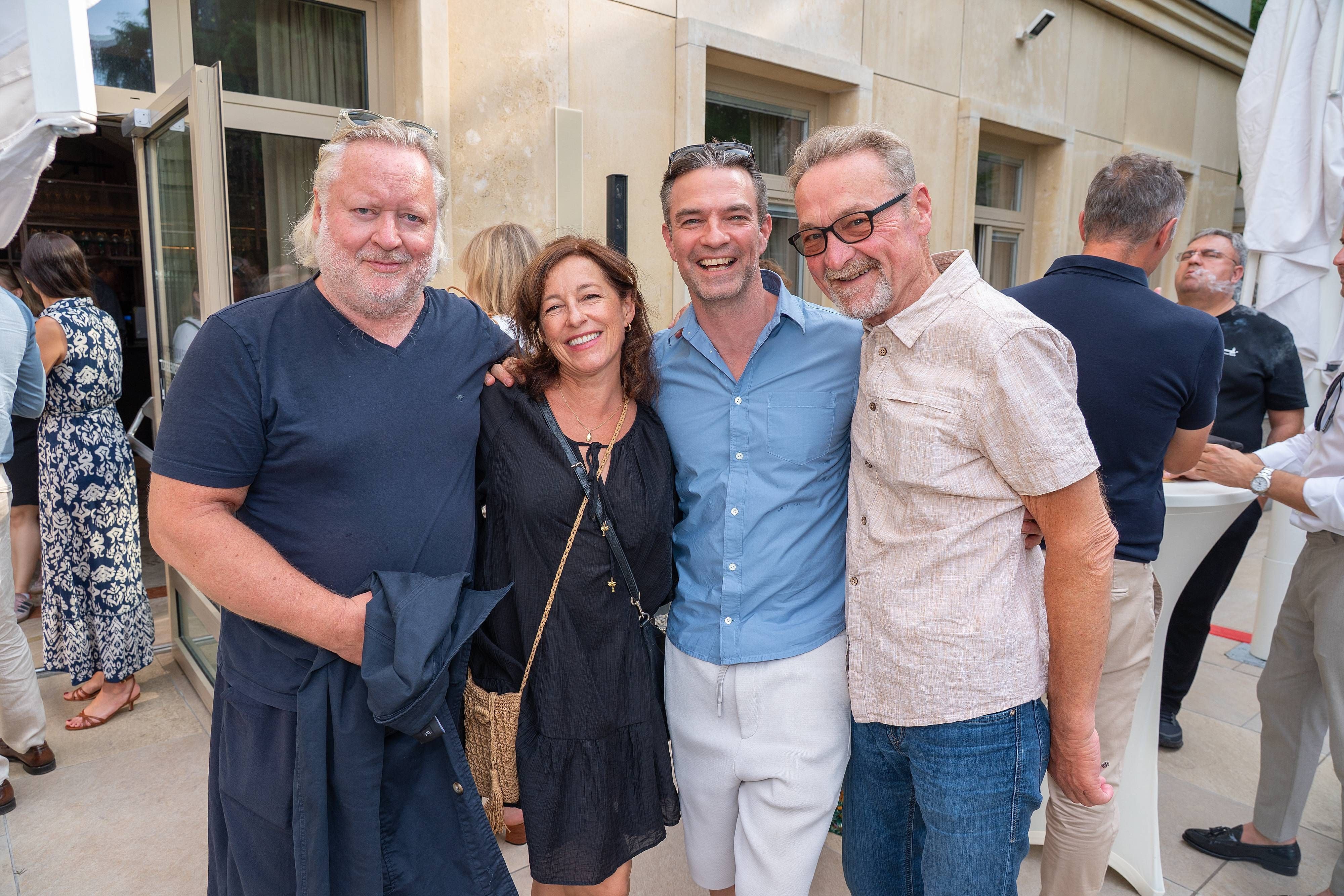 Gregor Seberg, Julia Cencig, Jakob Seeböck und Ferry Öllinger