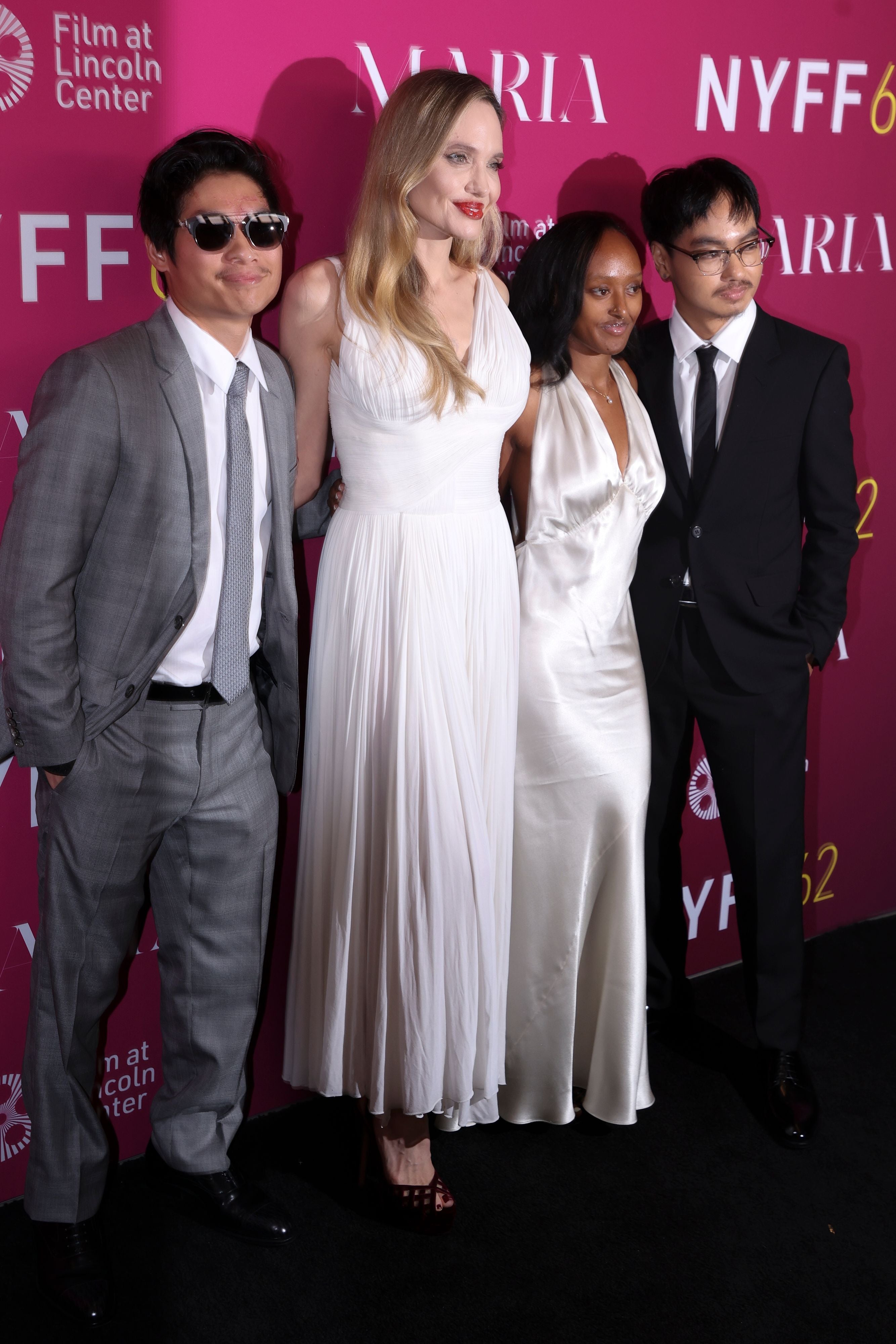 Pax, Angelina Jolie, Zahara und Maddox