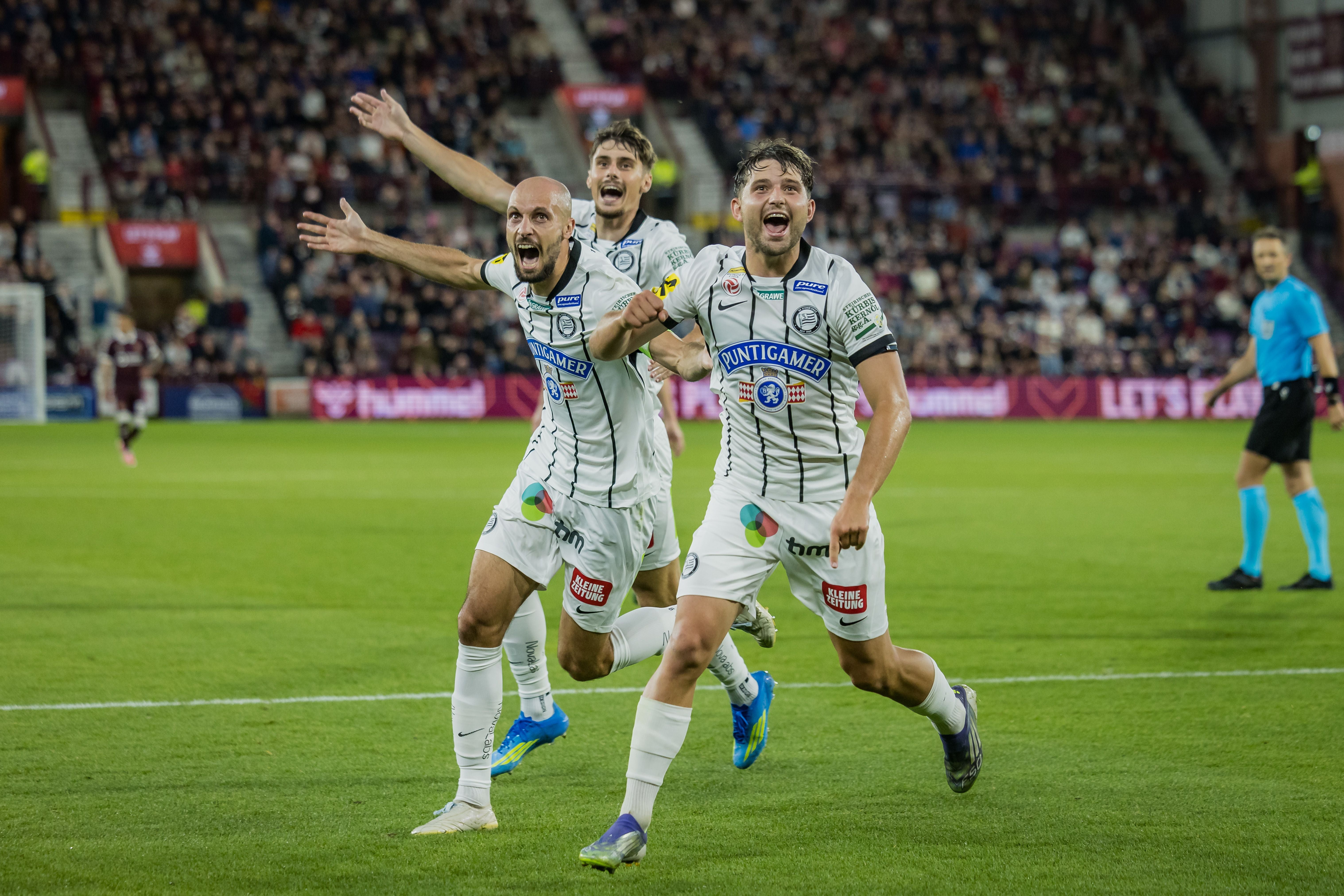 Große Freude bei Sturm Graz