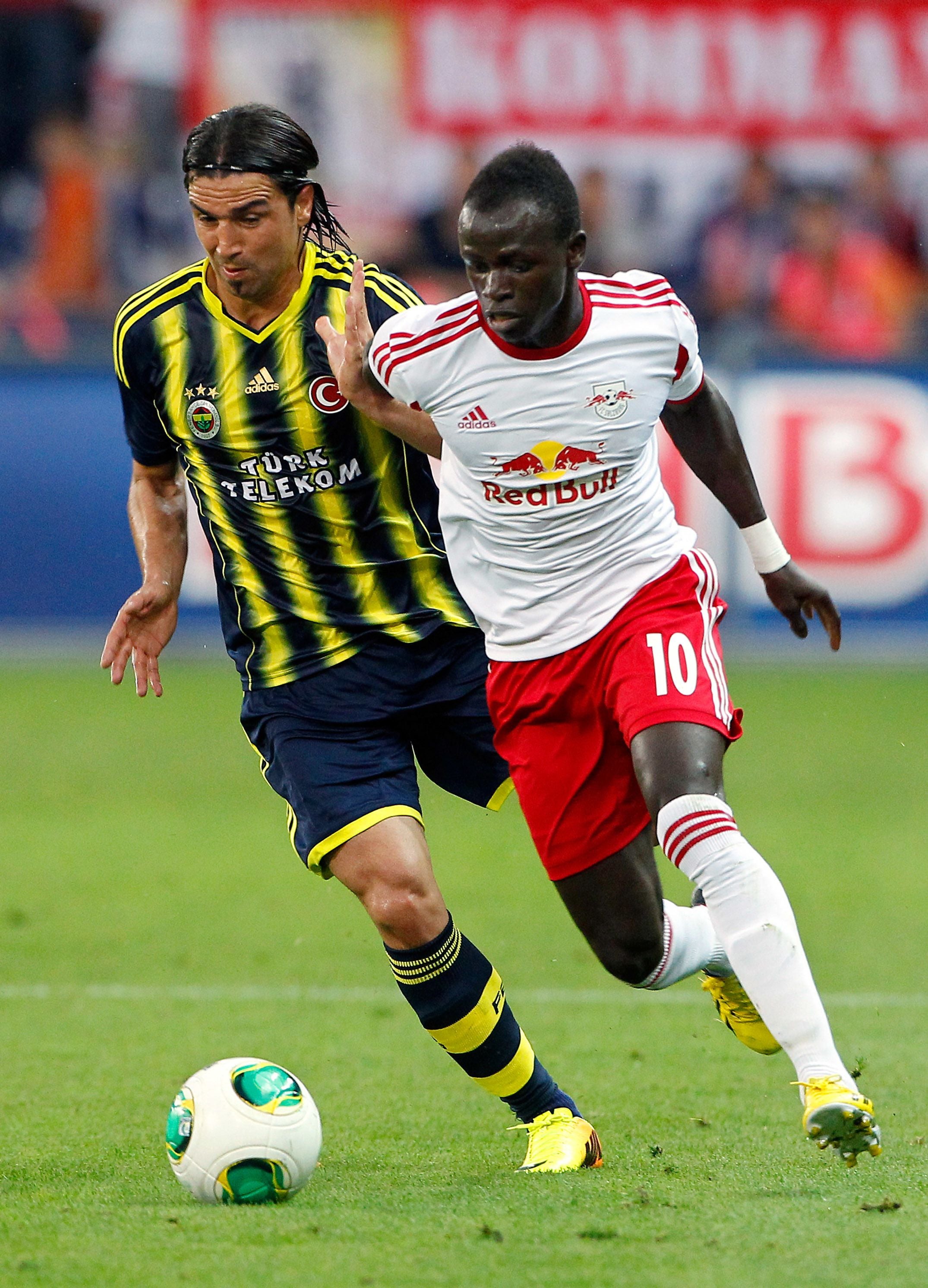 Salzburgs Sadio Mané 2013 gegen Fenerbahce