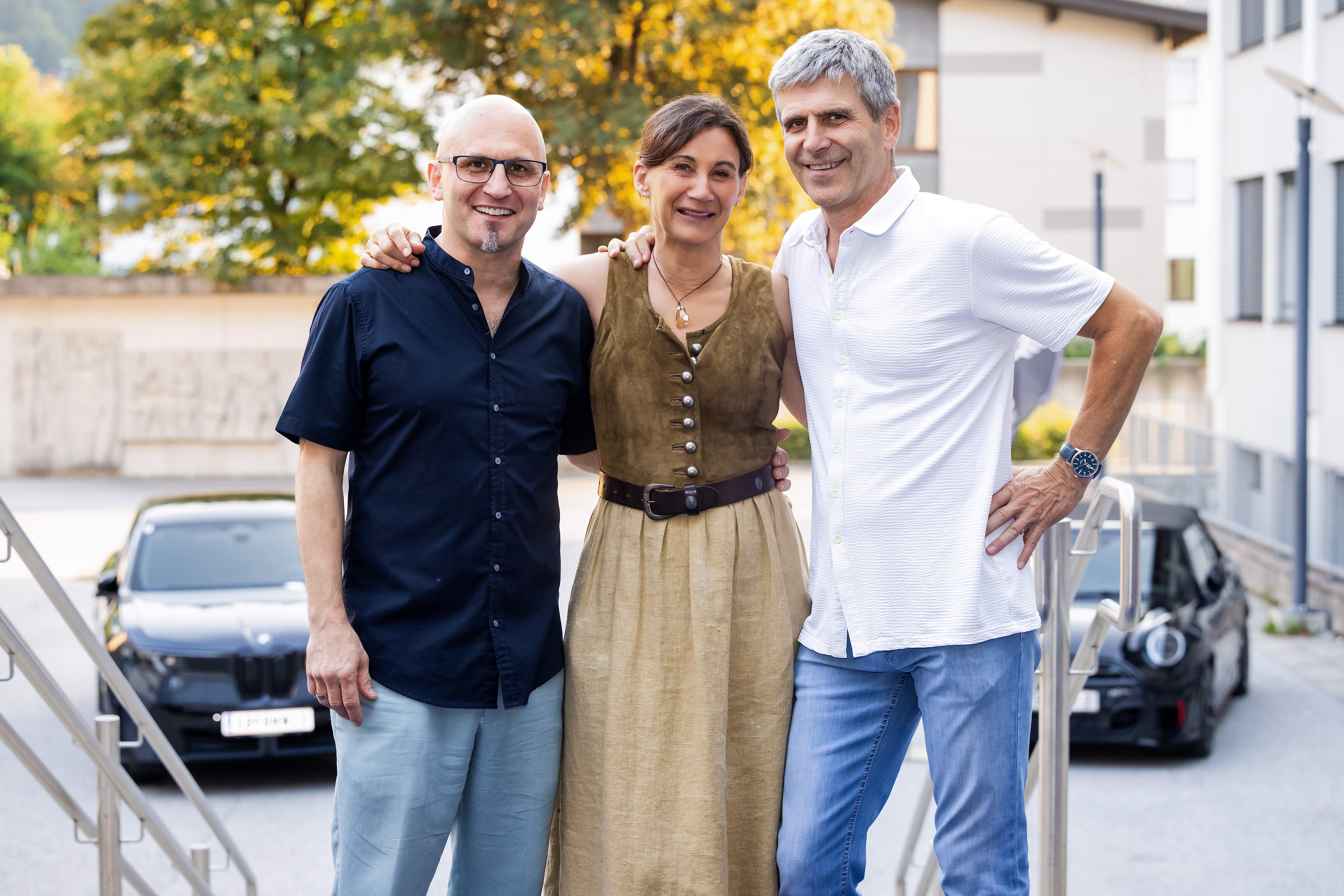 Christian Rijavec, Katharina Gutensohn und Michael Hadschieff