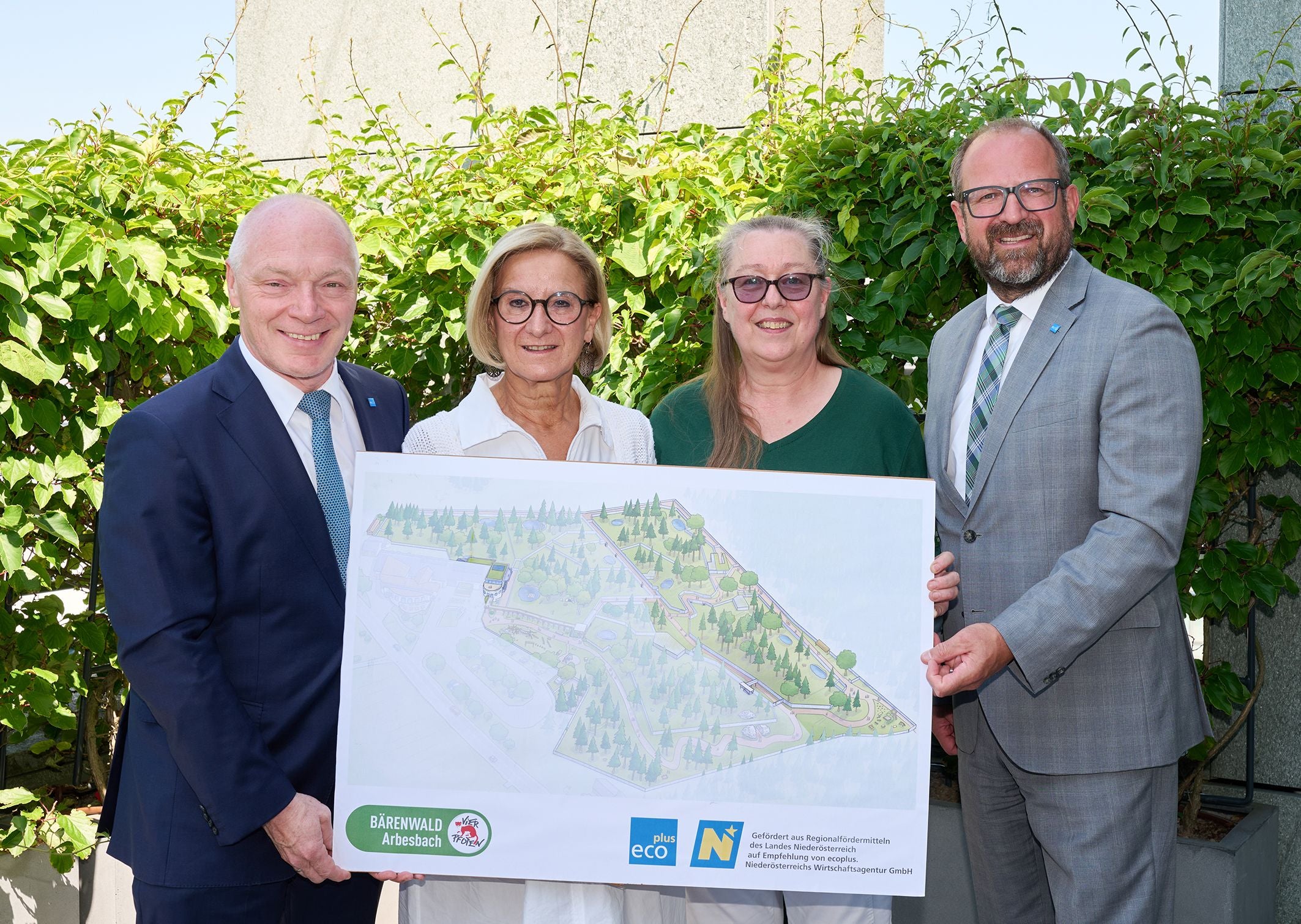 Der große Plan für den Bärenwald.